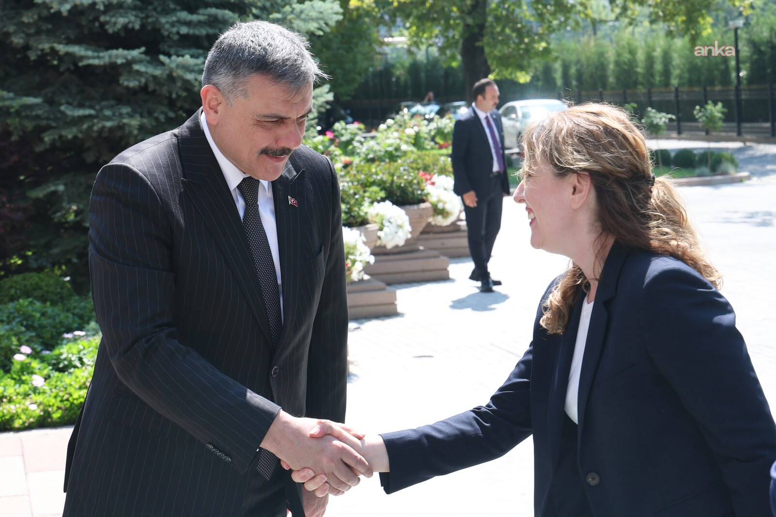 İçişleri Bakanı Çiftçi, Uluslararası Göç Örgütü Genel Direktörü Amy Pope'yi kabul etti