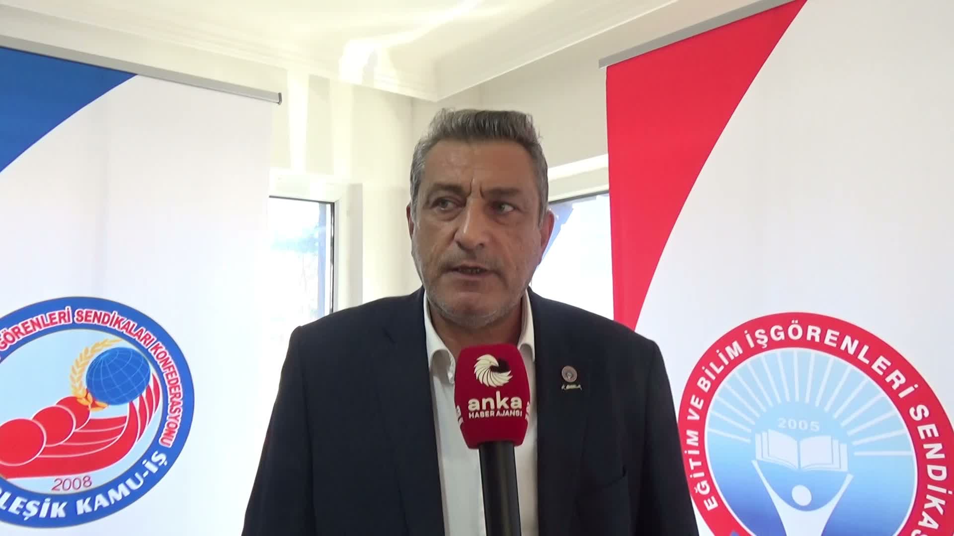 Eğitim-İş Sinop Şube Başkanı Şahbenderoğlu: “7 okulumuz memursuz kaldı”