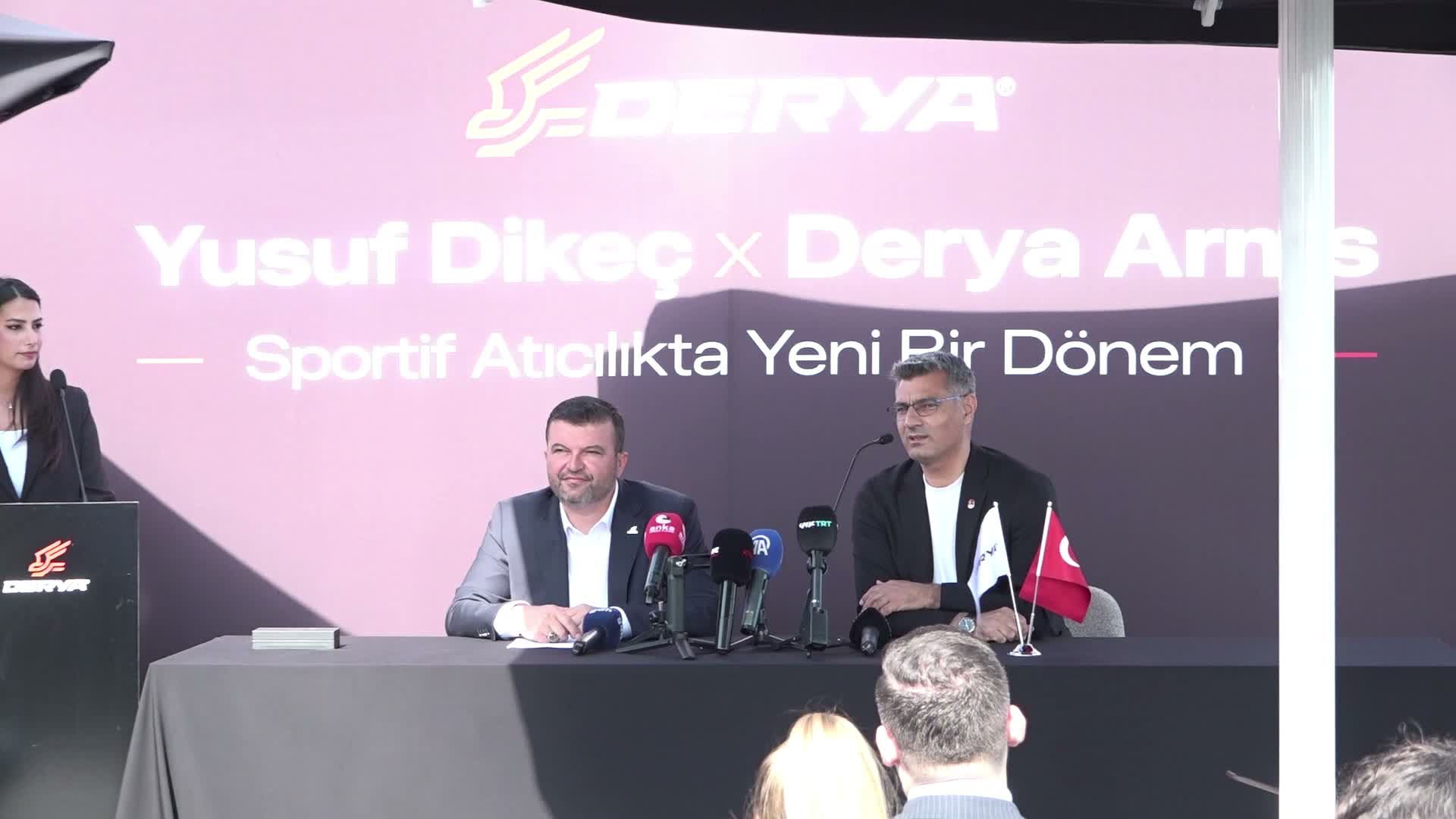 Milli Sporcu Yusuf Dikeç ile Derya Arms güçlerini birleştirdi: "Milli sporcunun uluslararası deneyimi, Türk savunma sanayisiyle buluşuyor"