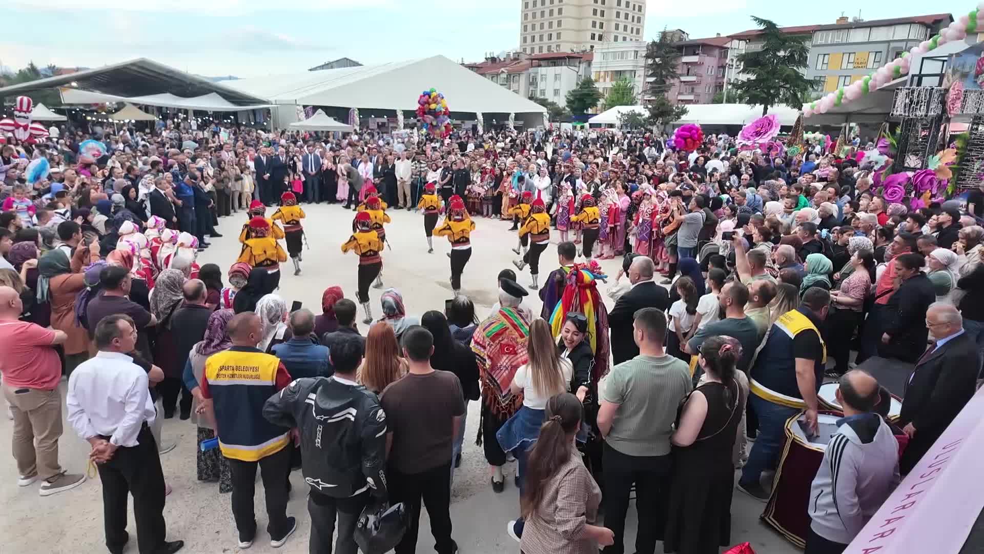 Isparta Uluslararası Gül Festivali devam ediyor