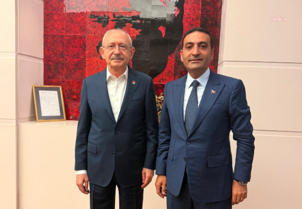 İnan Güney'den CHP Genel Başkanı Kemal Kılıçdaroğlu'na ziyaret