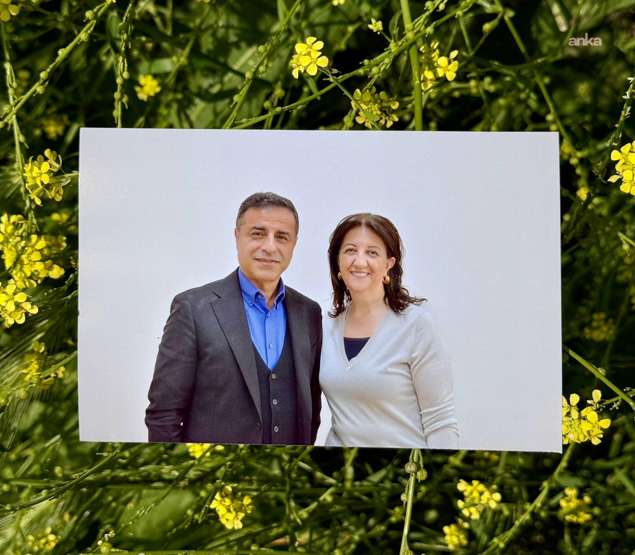Pervin Buldan, Demirtaş'la cezaevi ziyaretine ilişkin fotoğrafını paylaştı