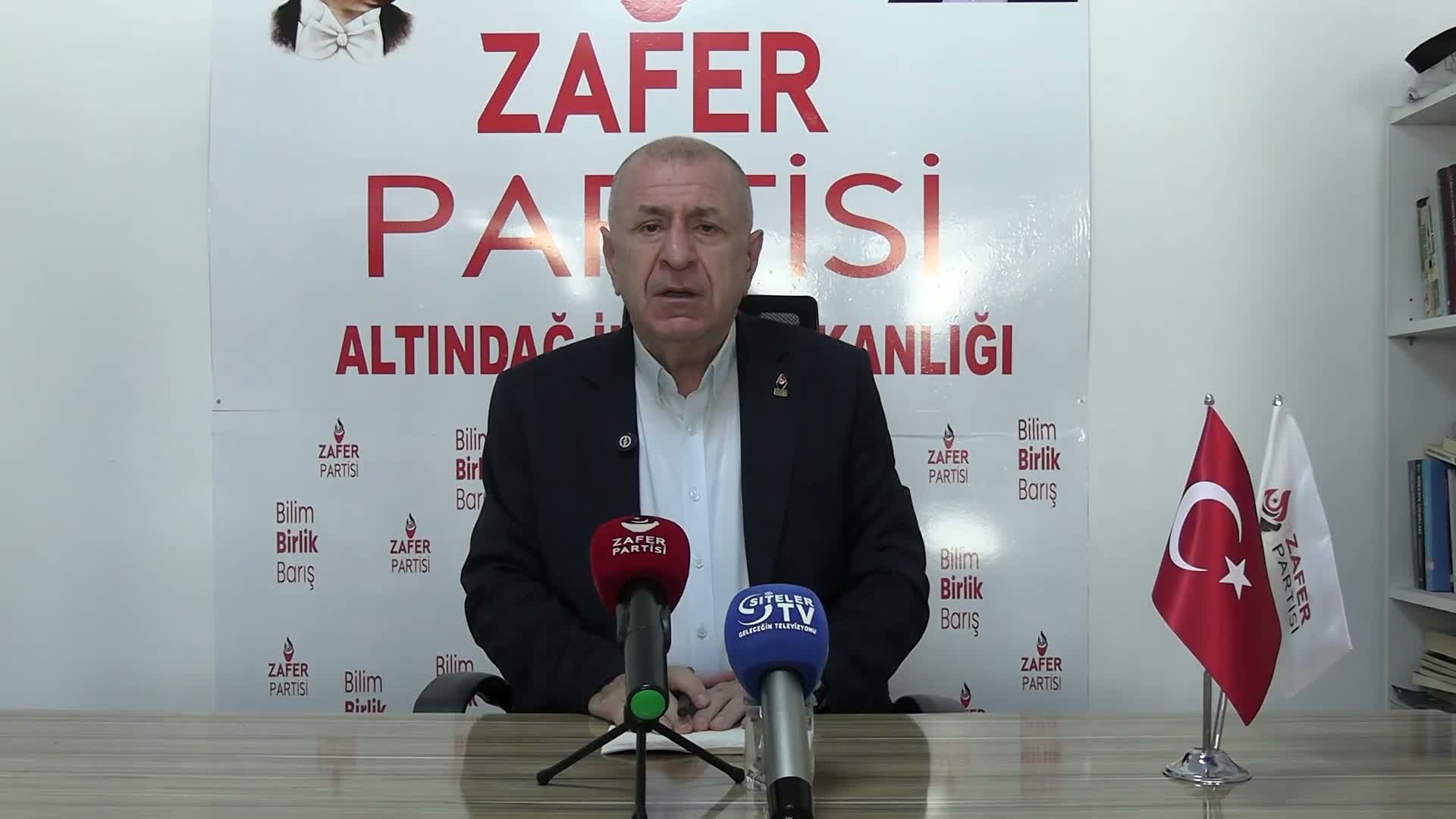 Ümit Özdağ: "PKK affına karşı çıkanlar mahkemelere sürükleniyor"