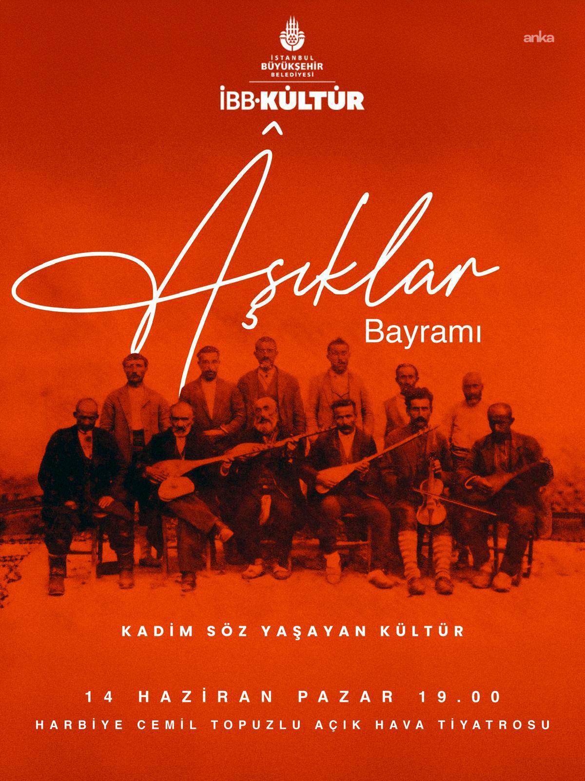 Aşıklar Bayramı Harbiye'de kutlanacak