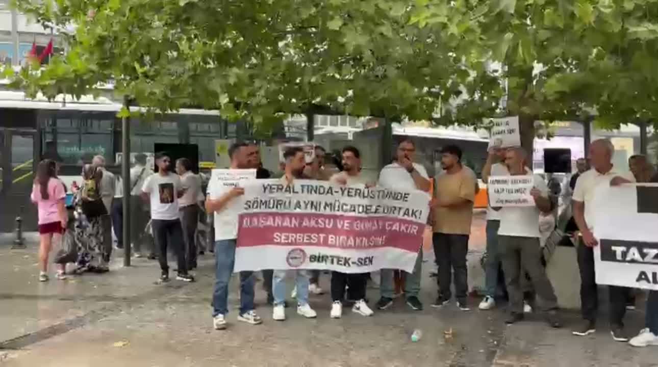 BİRTEK-SEN’den Gaziantep’te işçi hakları ve tutuklu sendikacılar için çağrı