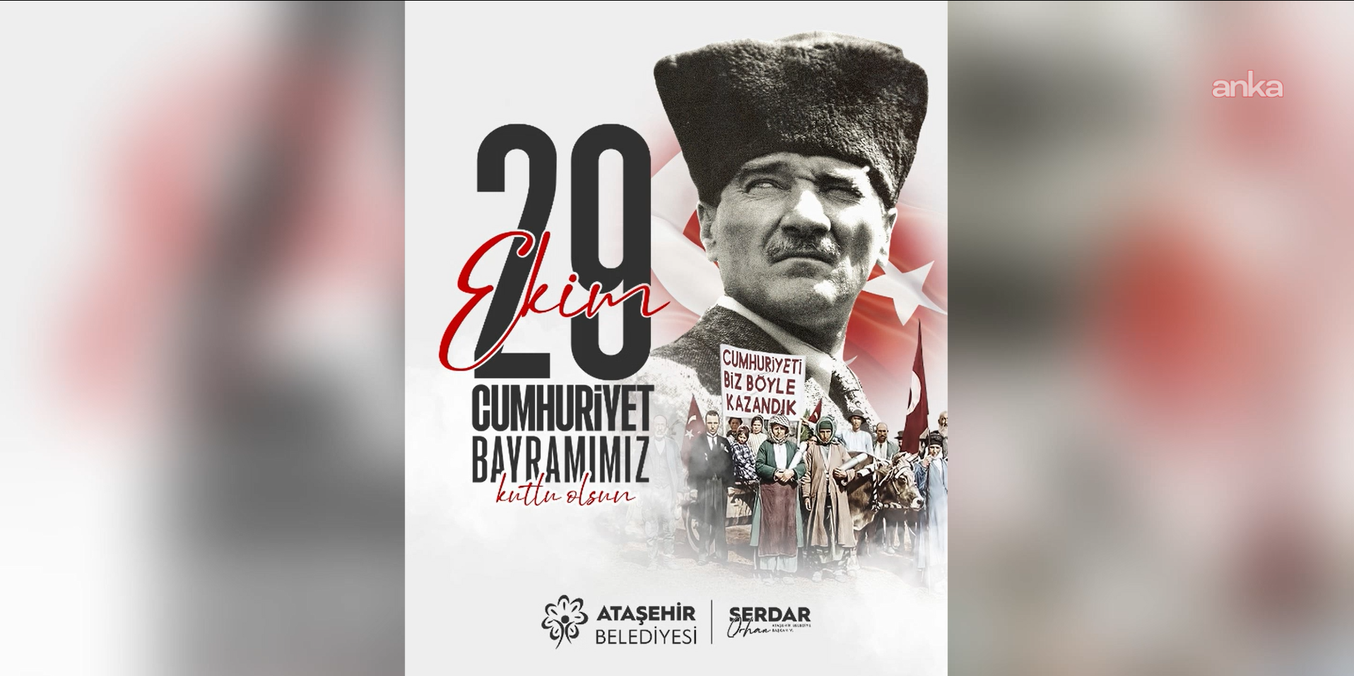Ataşehir’de 29 Ekim coşkusu, kortej yürüyüşüyle Cumhuriyet Meydanı’na taşınacak
