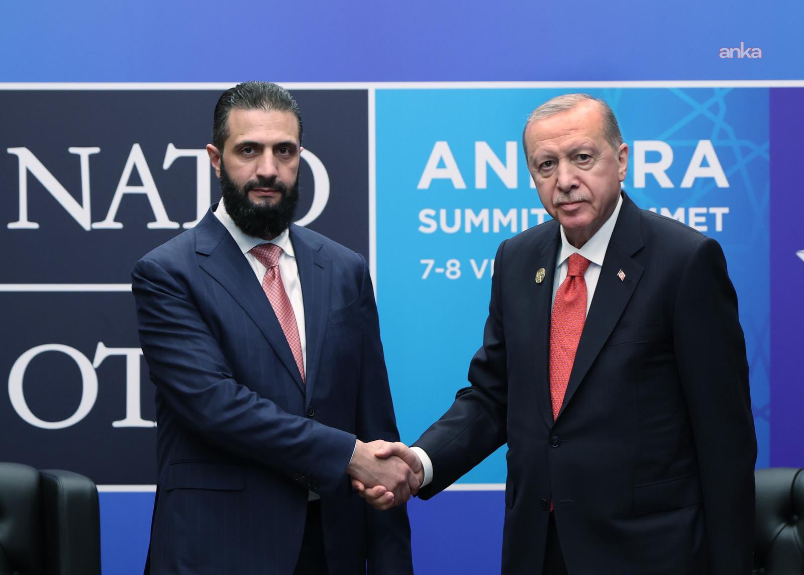 Cumhurbaşkanı Erdoğan, Suriye Cumhurbaşkanı Şara ile bir araya geldi