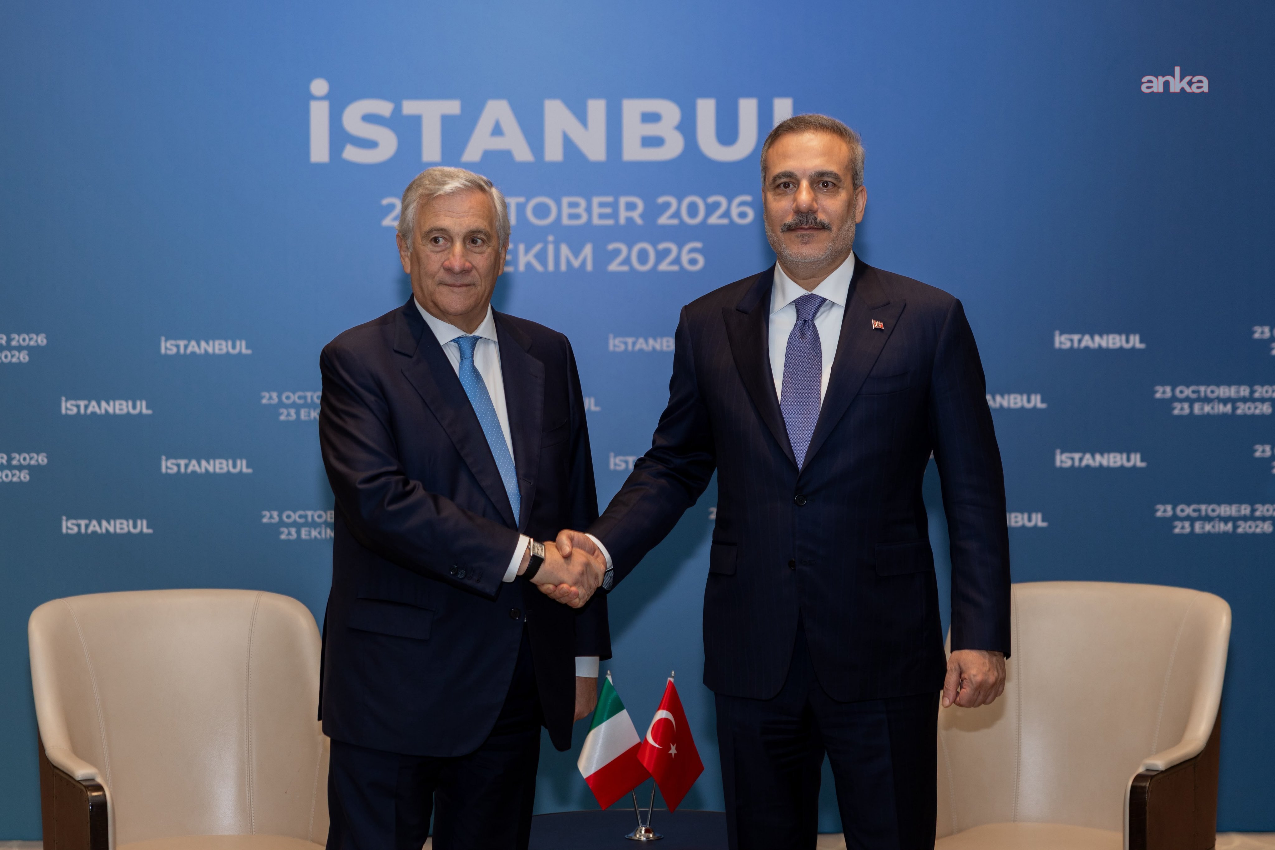 Bakan Fidan, İtalya Başbakan Yardımcısı Tajani ile görüştü