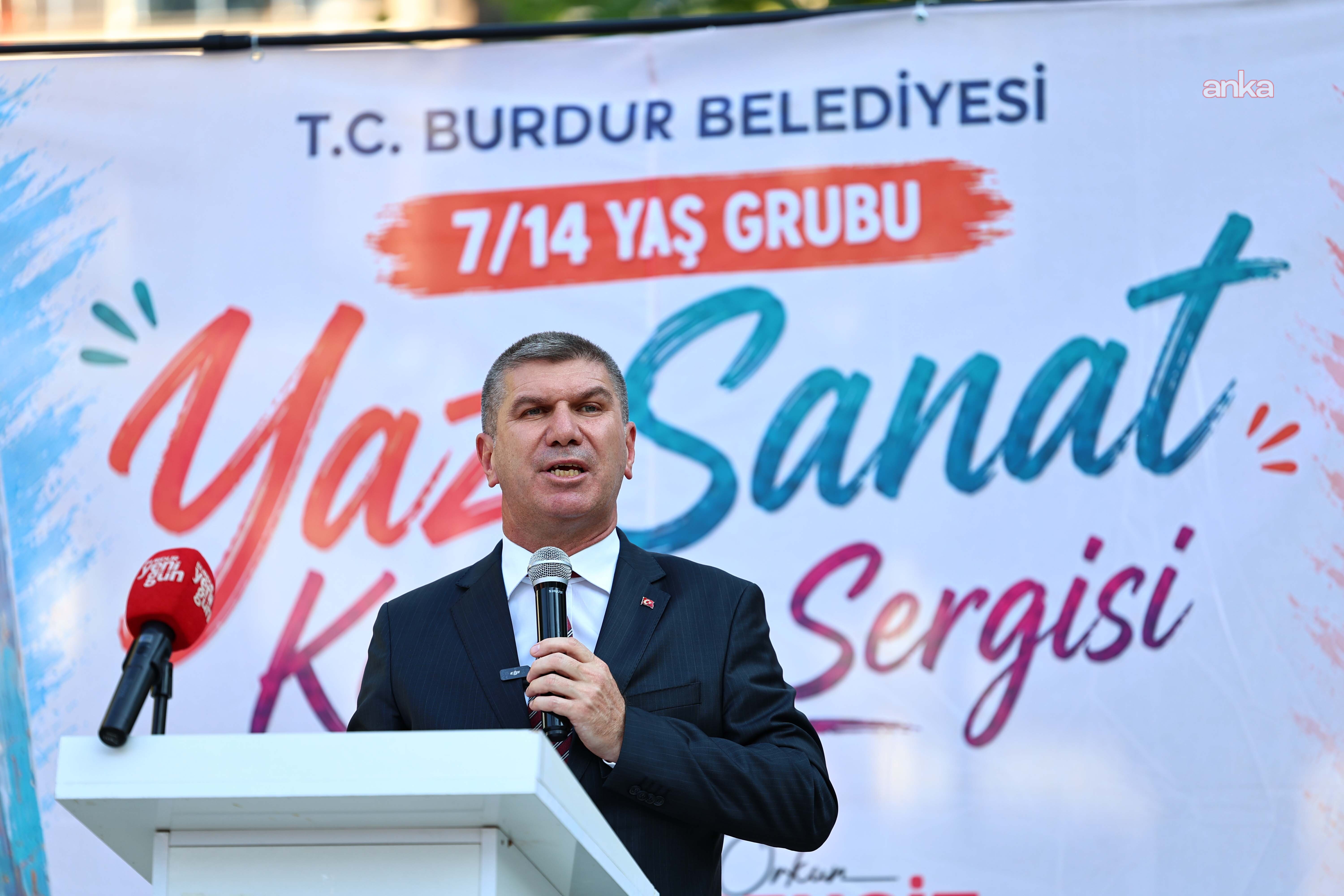 Burdur Belediyesi Yaz Sanat Kursları’nın dönem sonu sergisi gerçekleşti