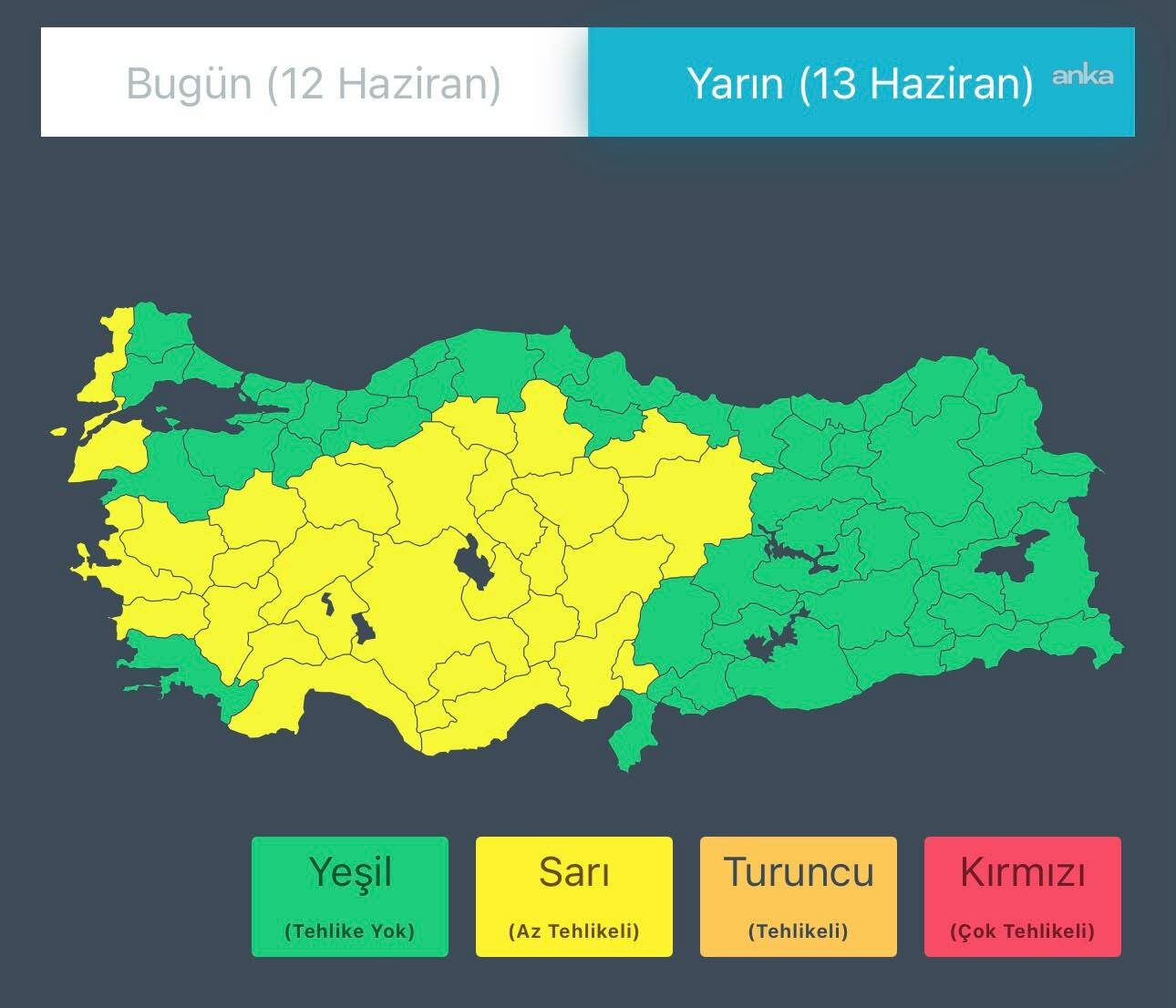 Meteoroloji’den 31 il için kuvvetli yağış uyarısı