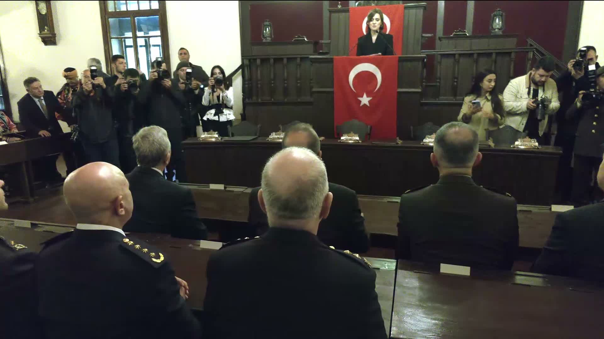 Ankara’nın başkent oluşunun 103'üncü  yılı kutlanıyor... Birinci TBMM Binası'nda resmi tören yapıldı