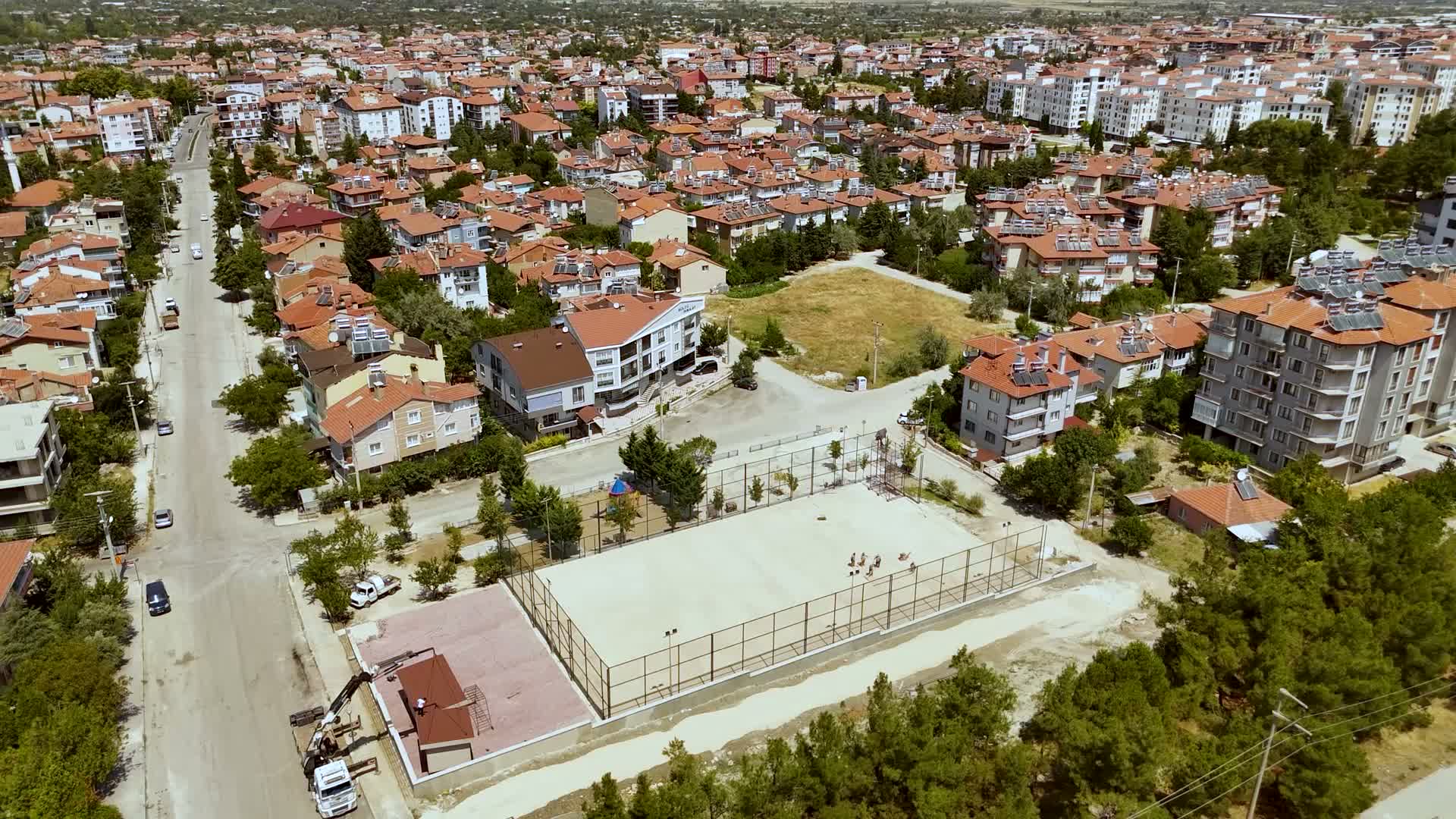 Burdur'da Şehit Uzman Onbaşı Hikmet Zengin Parkı, yeni yüzüyle hizmete hazırlanıyor