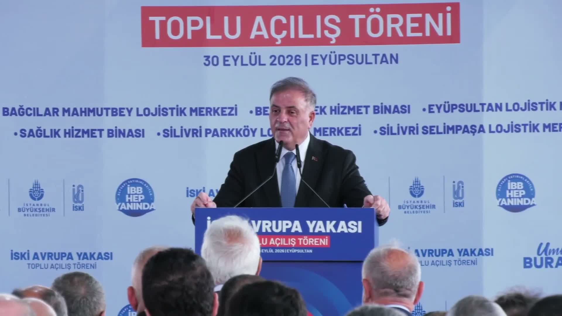 İSKİ’den Avrupa Yakası'nda altyapı ve afet hamlesi: 6 yeni tesis hizmete açıldı