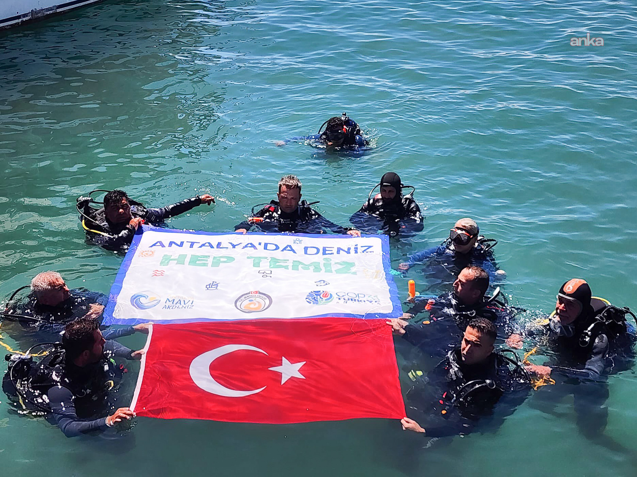 Manavgat'ta deniz ve kıyılar için temizlik seferberliği