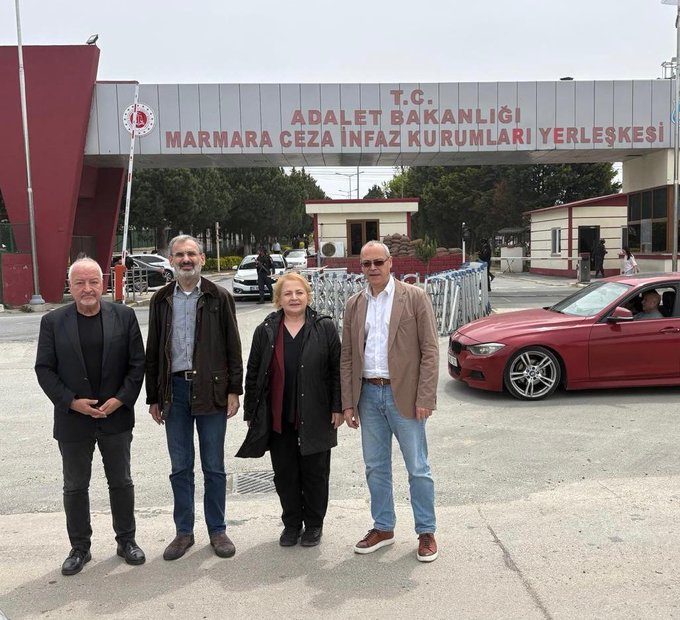 TGC Yönetim Kurulu Silivri'de Merdan Yanardağ’ı ziyaret etti