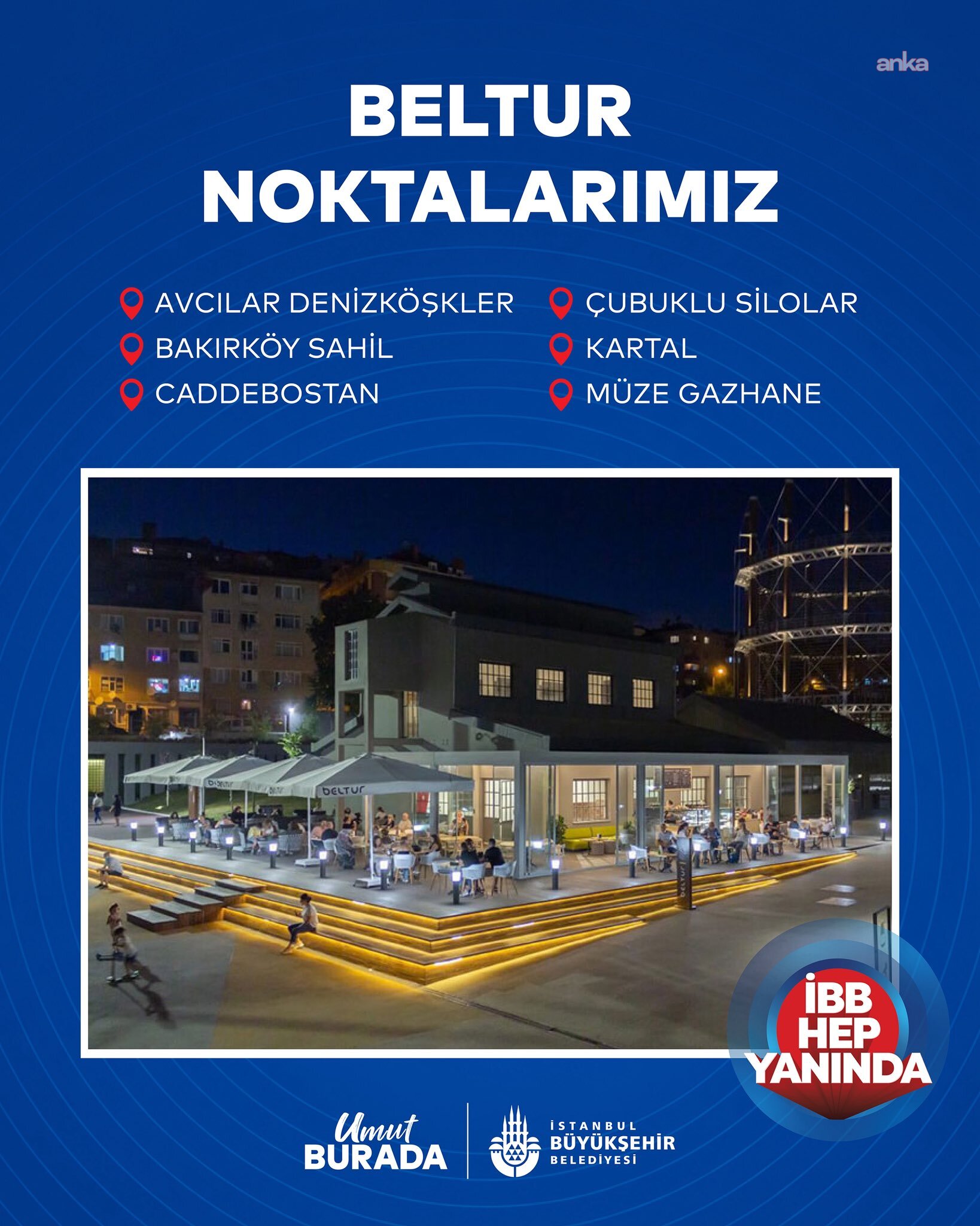 Nuri Aslan: BELTUR Noktalarımız ve gece metrolarımız vatandaşlarımıza hizmet vermeye devam edecek