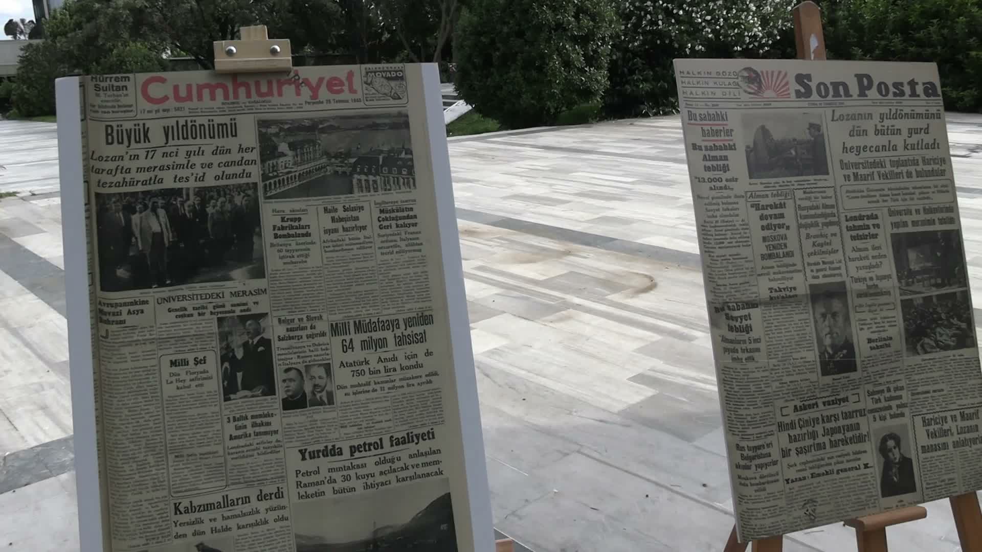 Lozan’ın 103. yılı İnönü Parkı'nda kutlandı