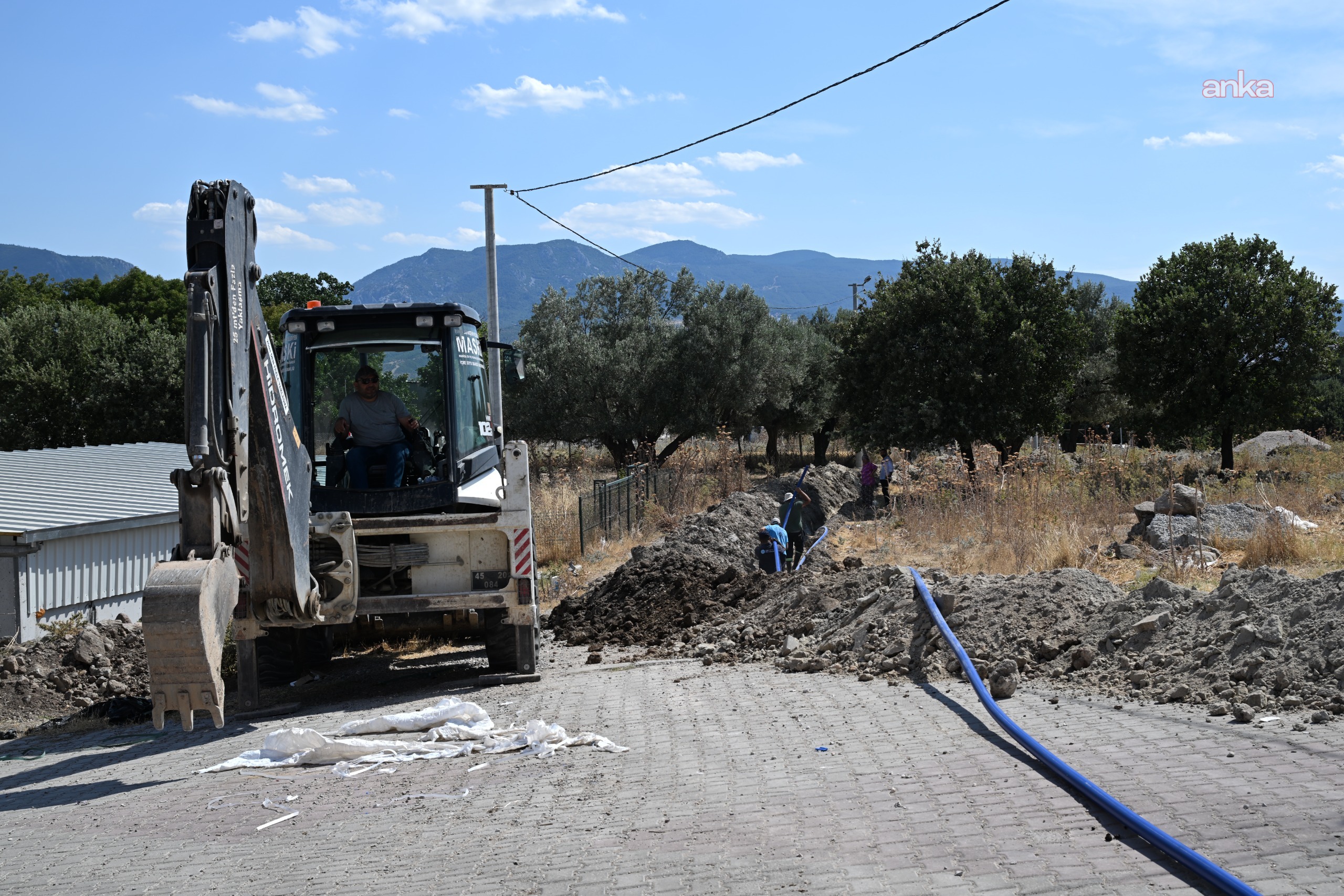 MASKİ’den Yunusemre Yağcılar Mahallesi’ne yeni içme suyu hattı