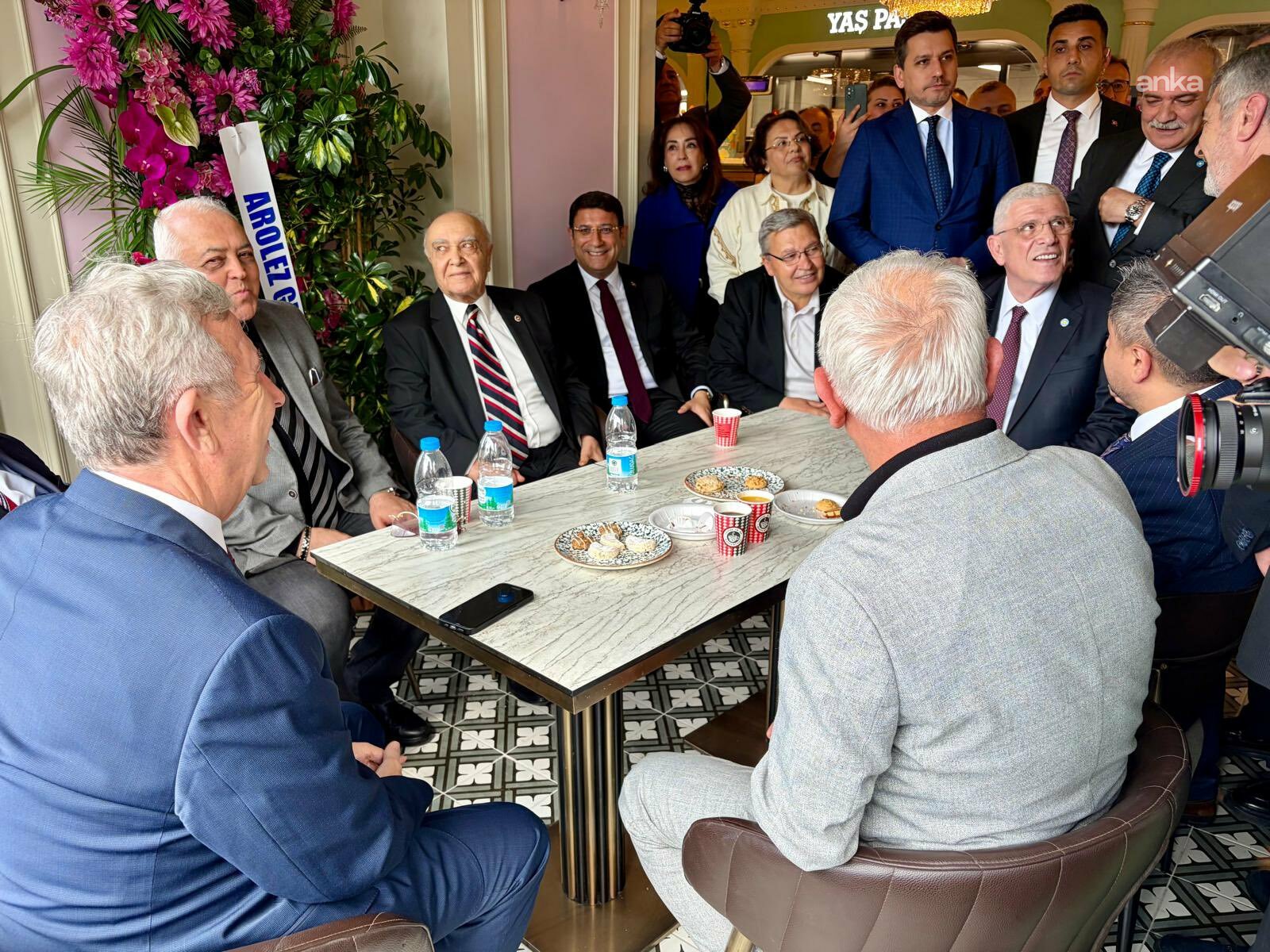 Ankara'daki pastane açılışı iş ve siyaset dünyasını buluşturdu