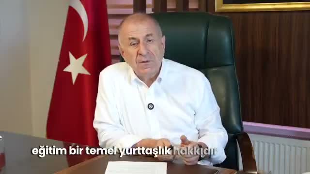 Ümit Özdağ: "Zafer Partisi iktidarında insanlar çocuklarını özel okula yollama ihtiyacı hissetmeyecekler"