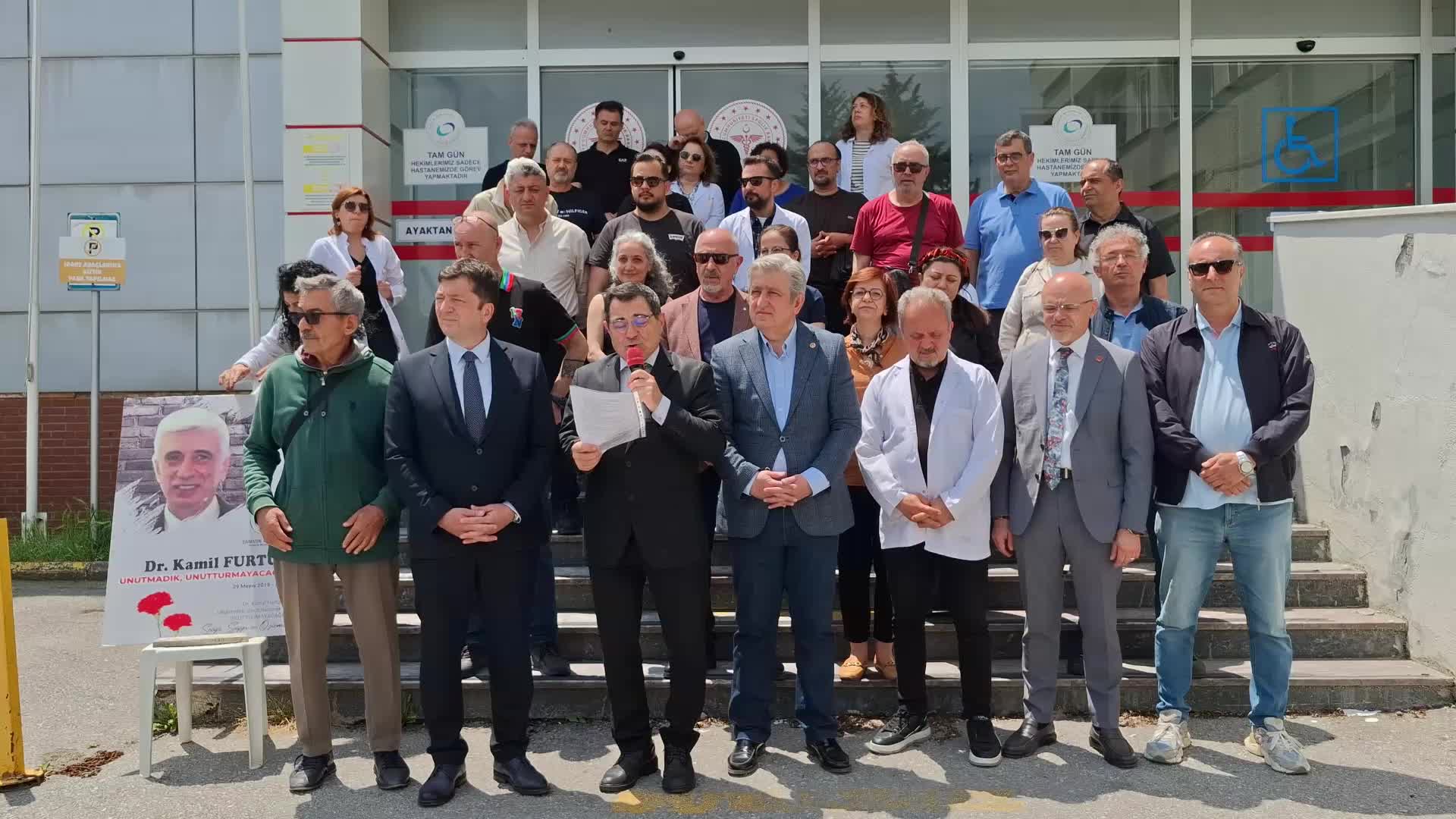 Görevi başında katledilen Dr. Kamil Furtun, ölümünün 11. yılında anıldı