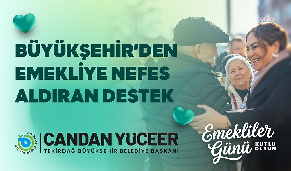 Tekirdağ Büyükşehir Belediyesi, dar gelirli emeklilere yönelik desteklerini sürdürüyor