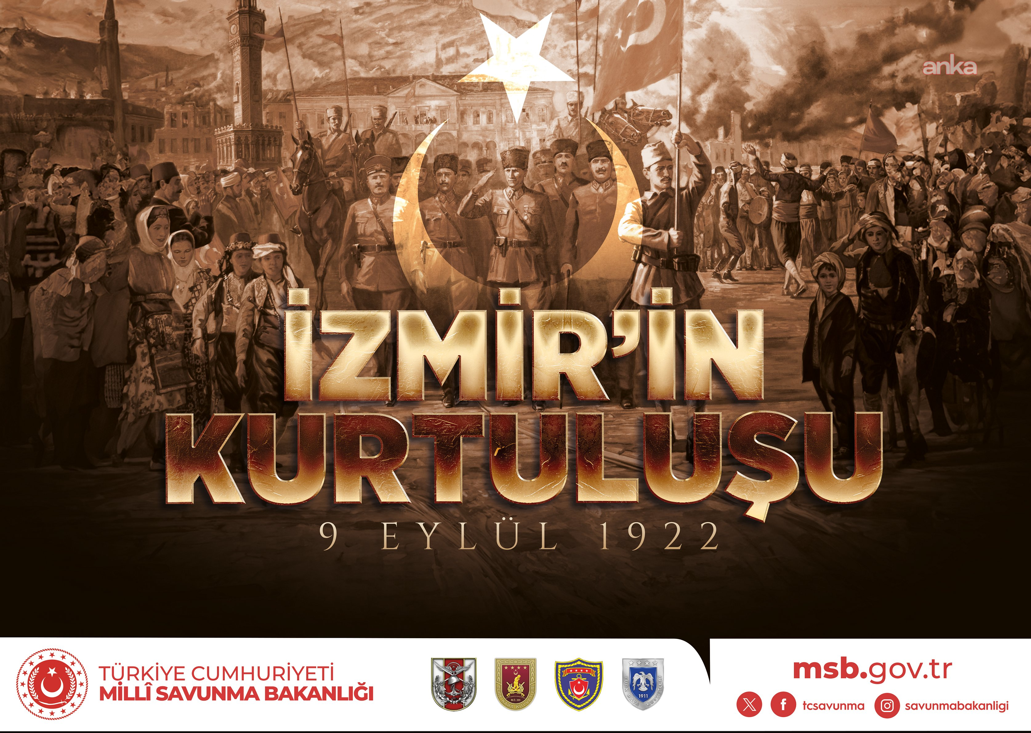 MSB'den 9 Eylül paylaşımı