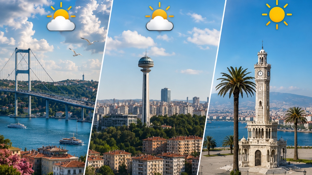 16 Ağustos Pazar hava durumu: İstanbul, Ankara ve İzmir'de hava nasıl olacak?