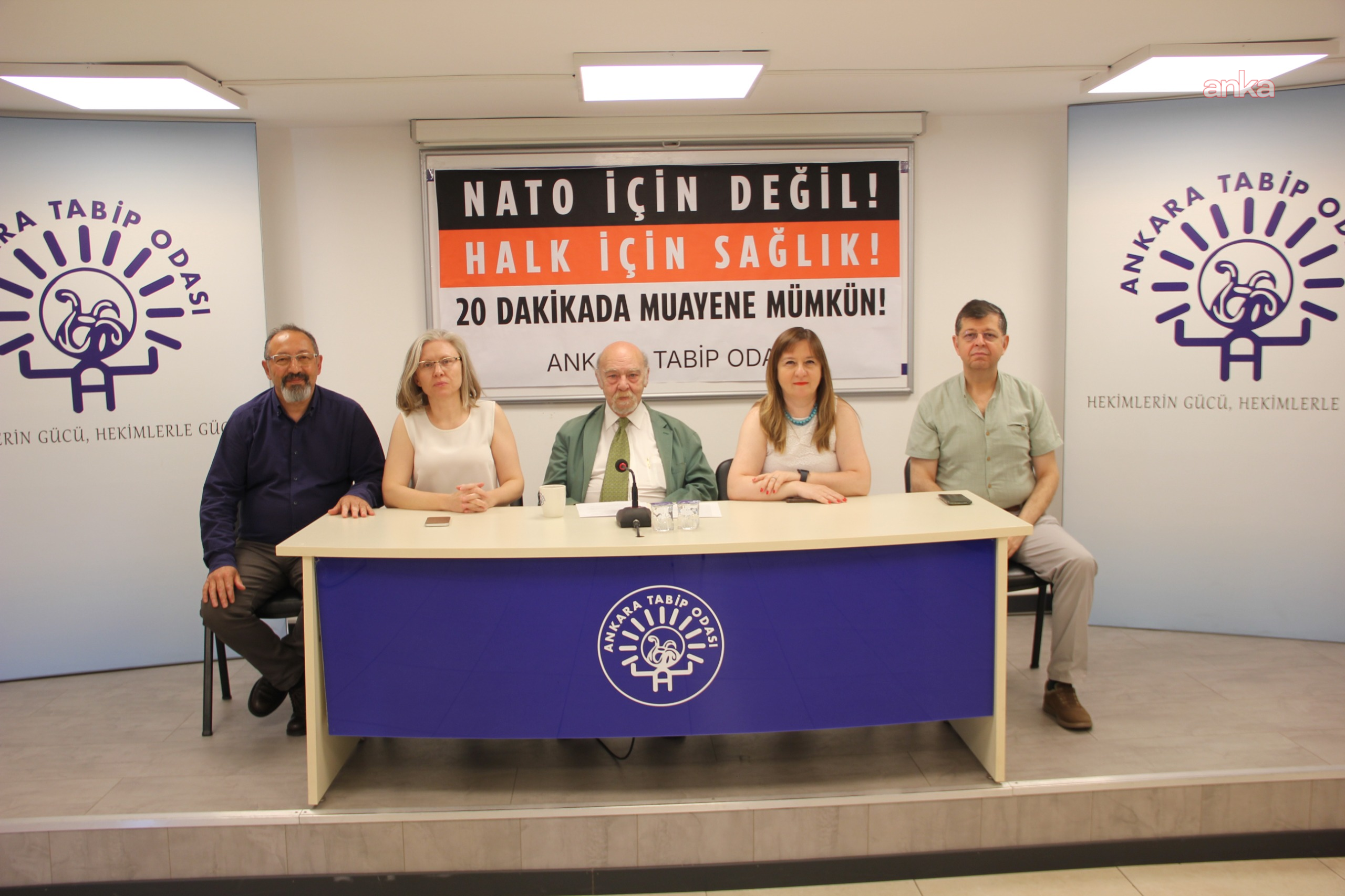 Ankara Tabip Odası'ndan NATO Zirvesi için muayene sürelerinin uzatılmasına tepki