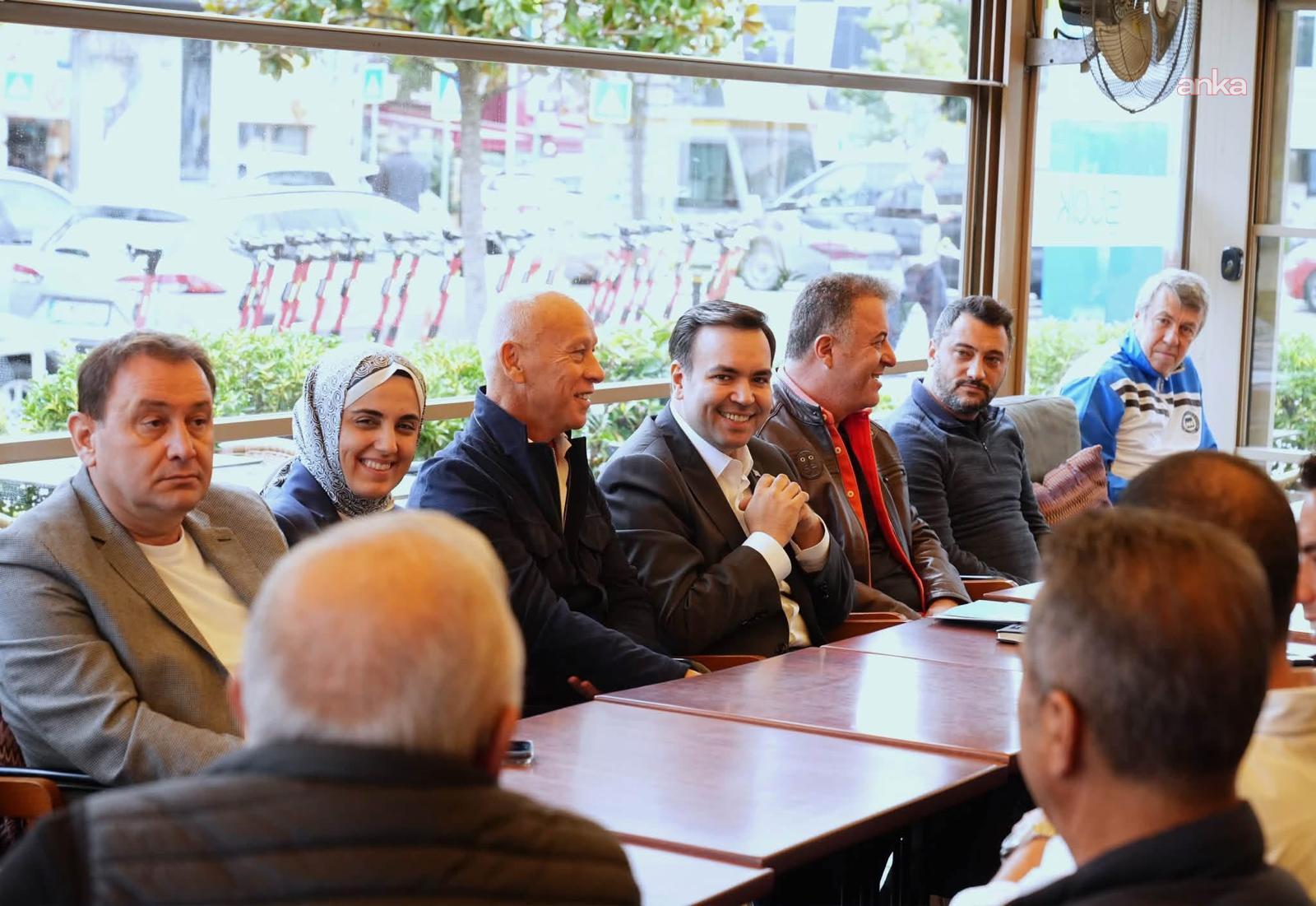 Beşiktaş Belediyesi Başkan Vekili Şişman, Levent esnafıyla buluştu