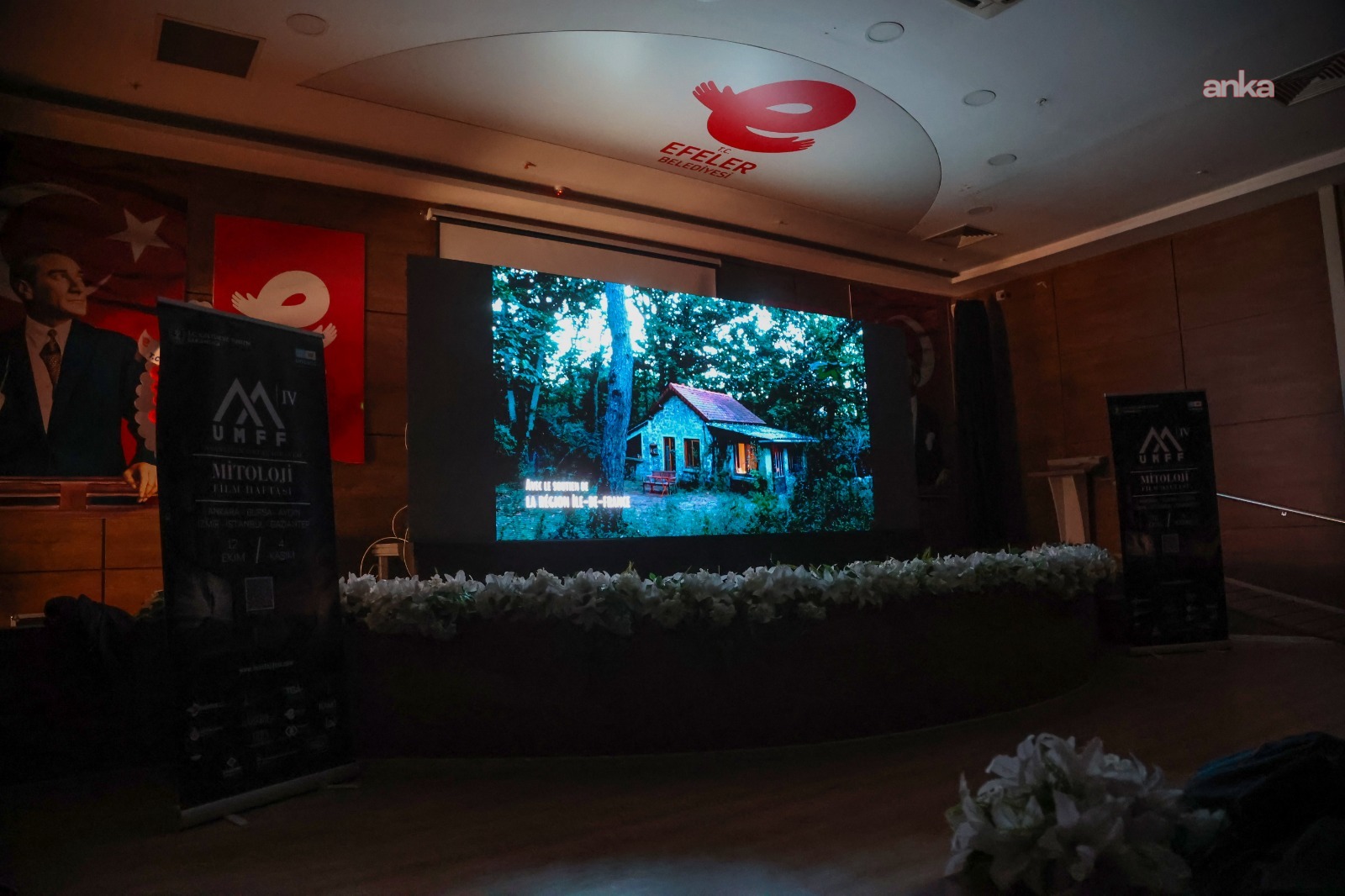 Efeler'de "4. Uluslararası Mitoloji Film Festivali" başladı