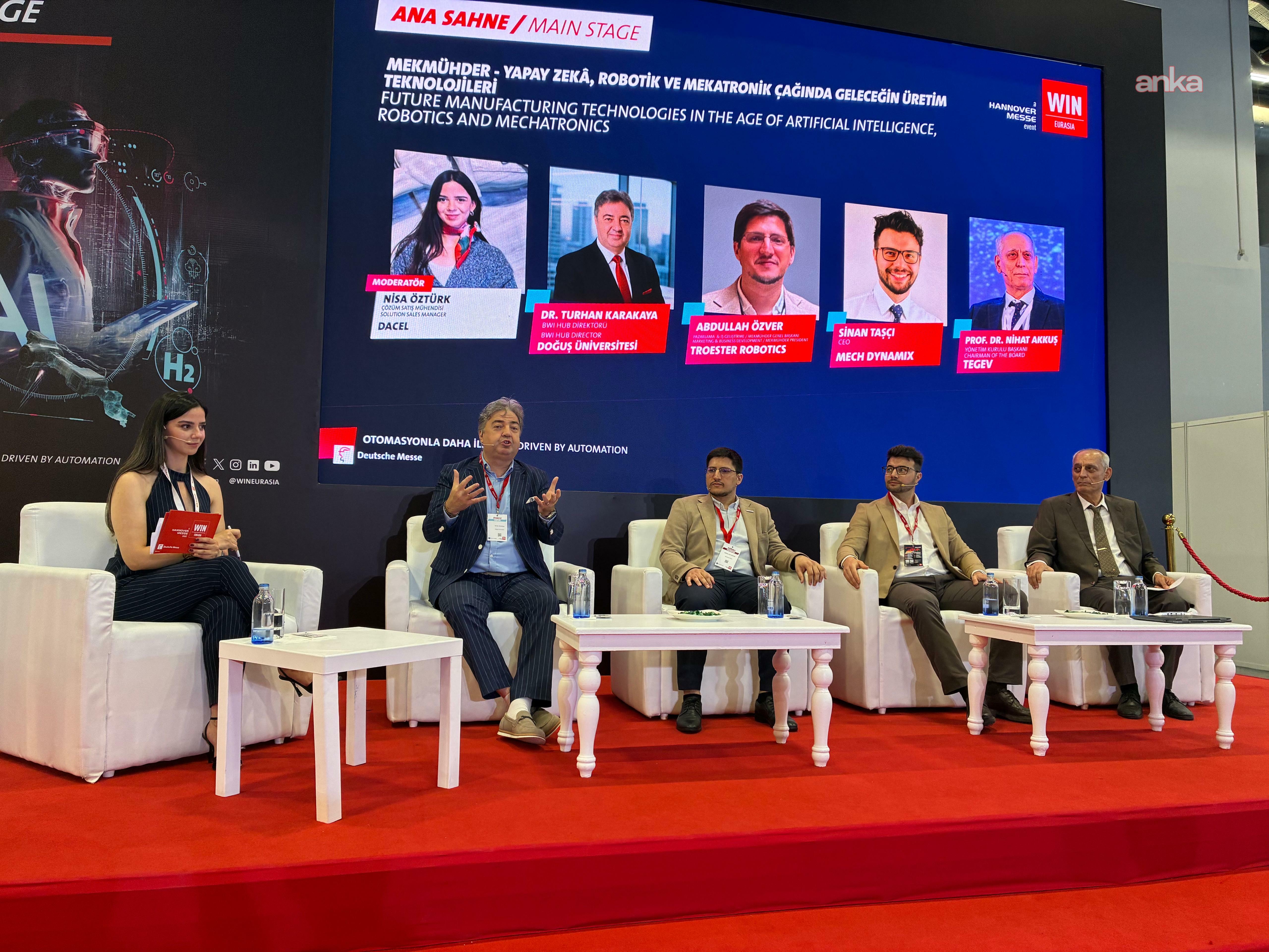 Doğuş Üniversitesi, WIN EURASIA’da geleceğin üretim teknolojilerini anlattı