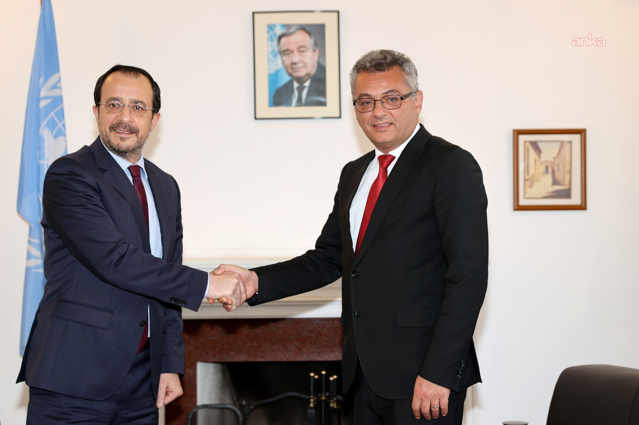 KKTC Cumhurbaşkanı Erhürman - GKRY Lideri Hristodulidis'in görüşmesi 9 Eylül'e ertelendi