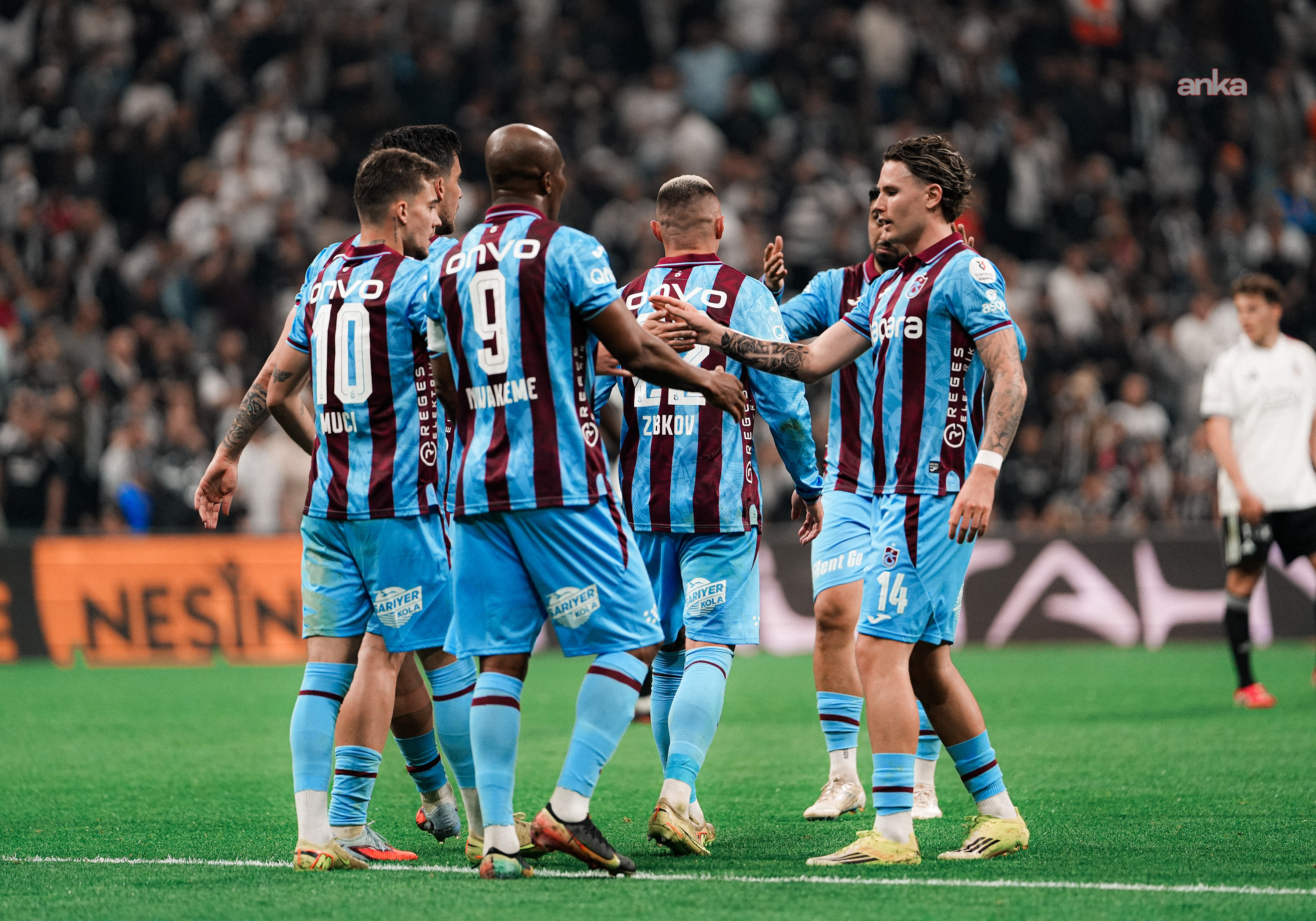 Trabzonspor, Beşiktaş'ı 2-1 mağlup etti