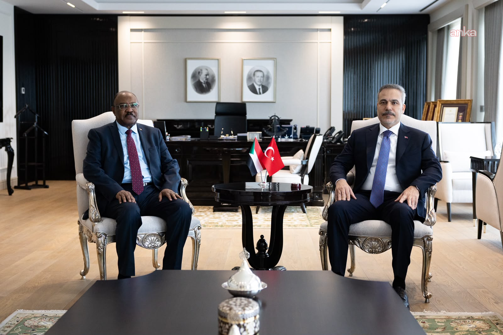 Bakan Fidan'dan Sudanlı mevkidaşıyla görüşmesine ilişkin paylaşım