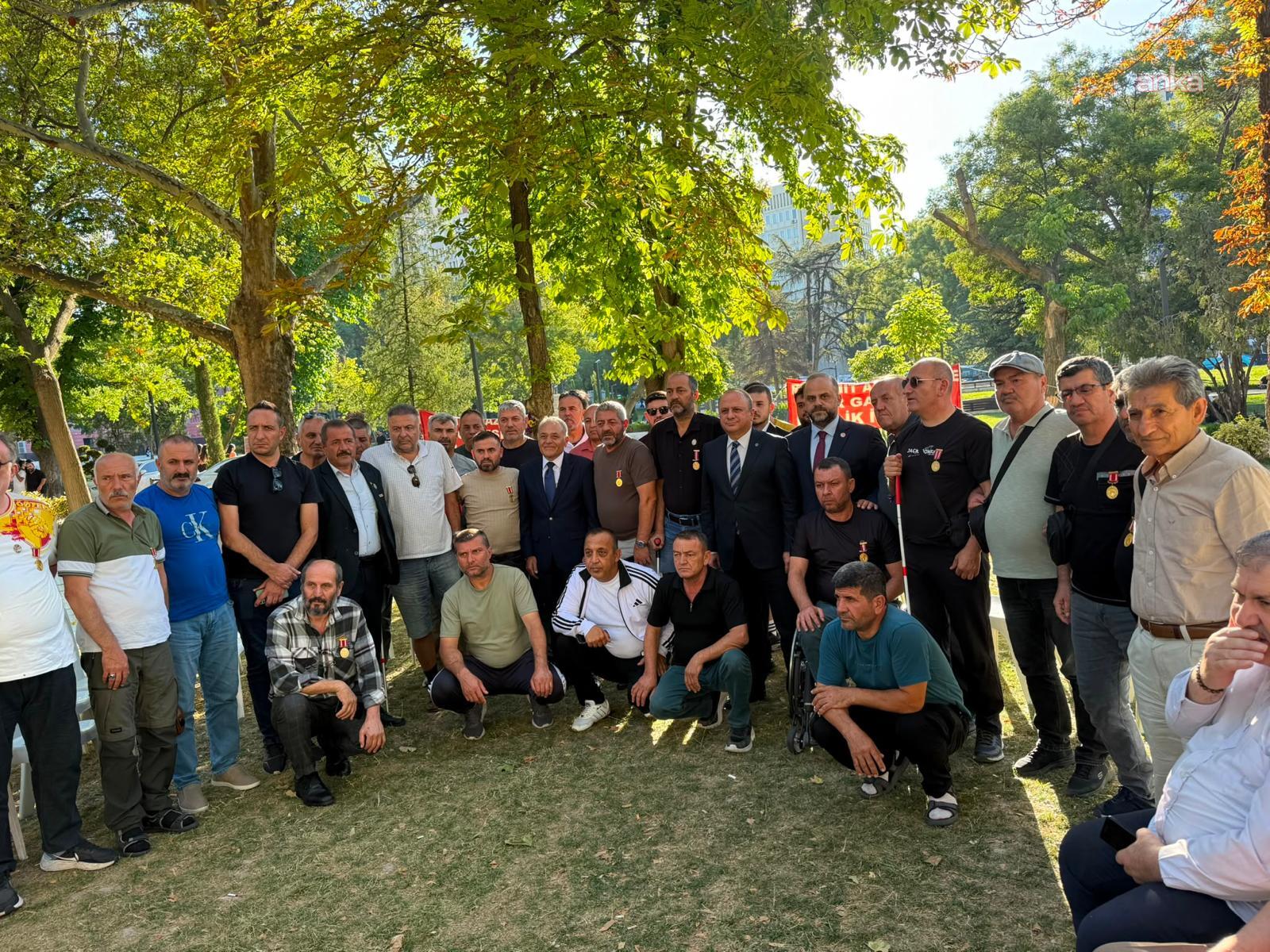 Büyük Birlik Partisi heyeti, Güvenpark’ta şehit yakınları ve gazileri ziyaret etti