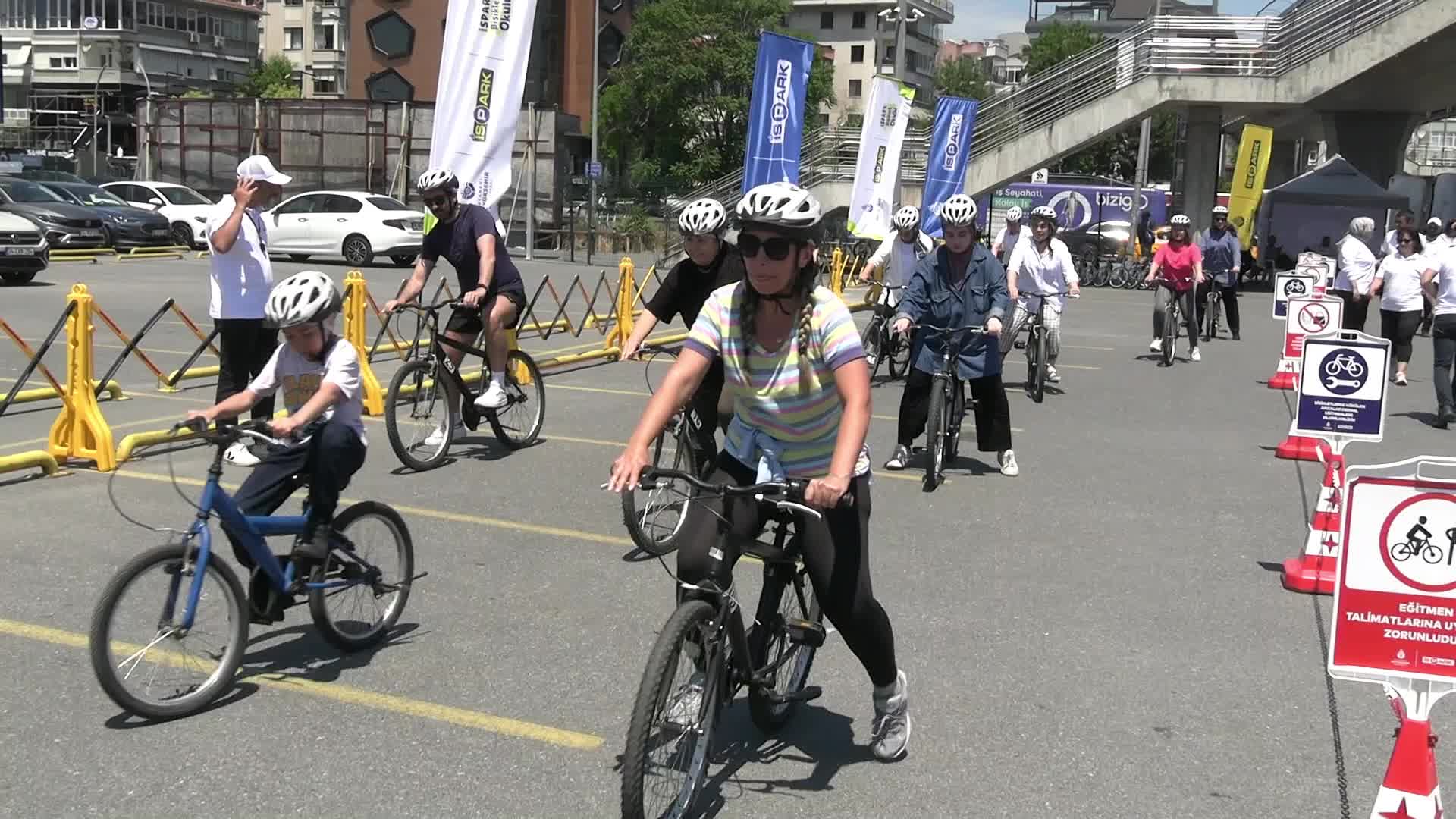 İSPARK Bisiklet Okulu ile 20 bin İstanbullu pedal çevirdi