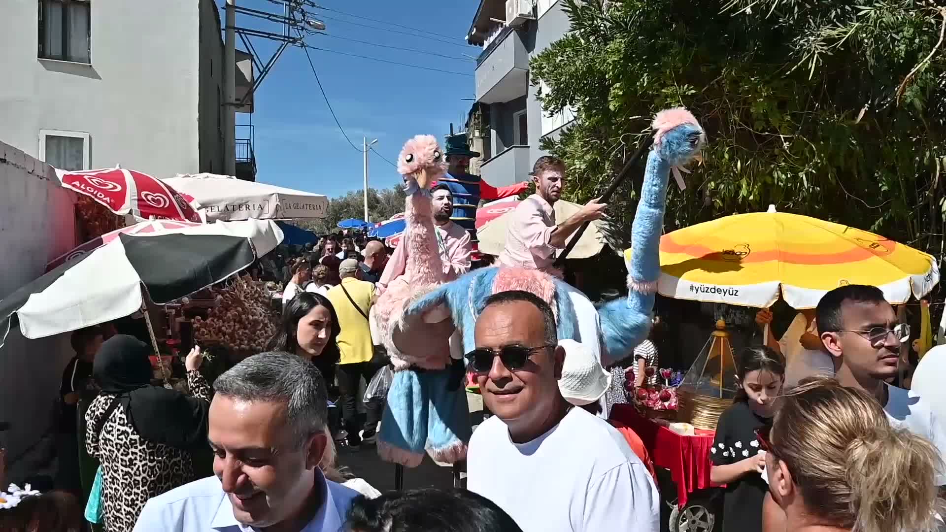 Kavacık Üzüm Festivali'nde üreticinin emeği vitrine çıktı
