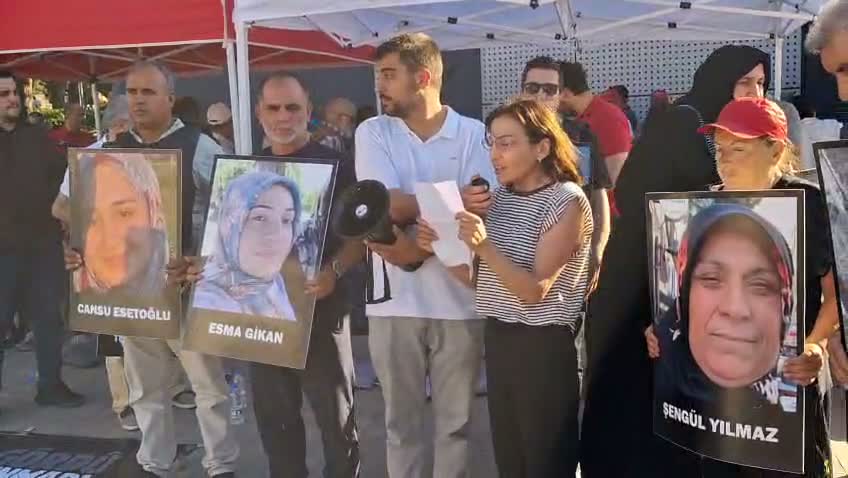 Dilovası için Adalet Nöbeti 5. haftasında: "Kamu görevlileri ve sorumluluğu bulunan herkes yargı önüne çıkarılmalıdır"
