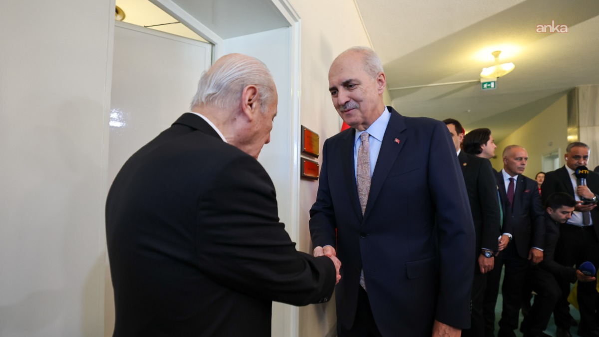Numan Kurtulmuş'un Devlet Bahçeli'yi ziyareti başladı: "Terörsüz Türkiye" gündemi masada