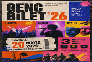 İzmir Büyükşehir'den gençliğe üç bilet jesti