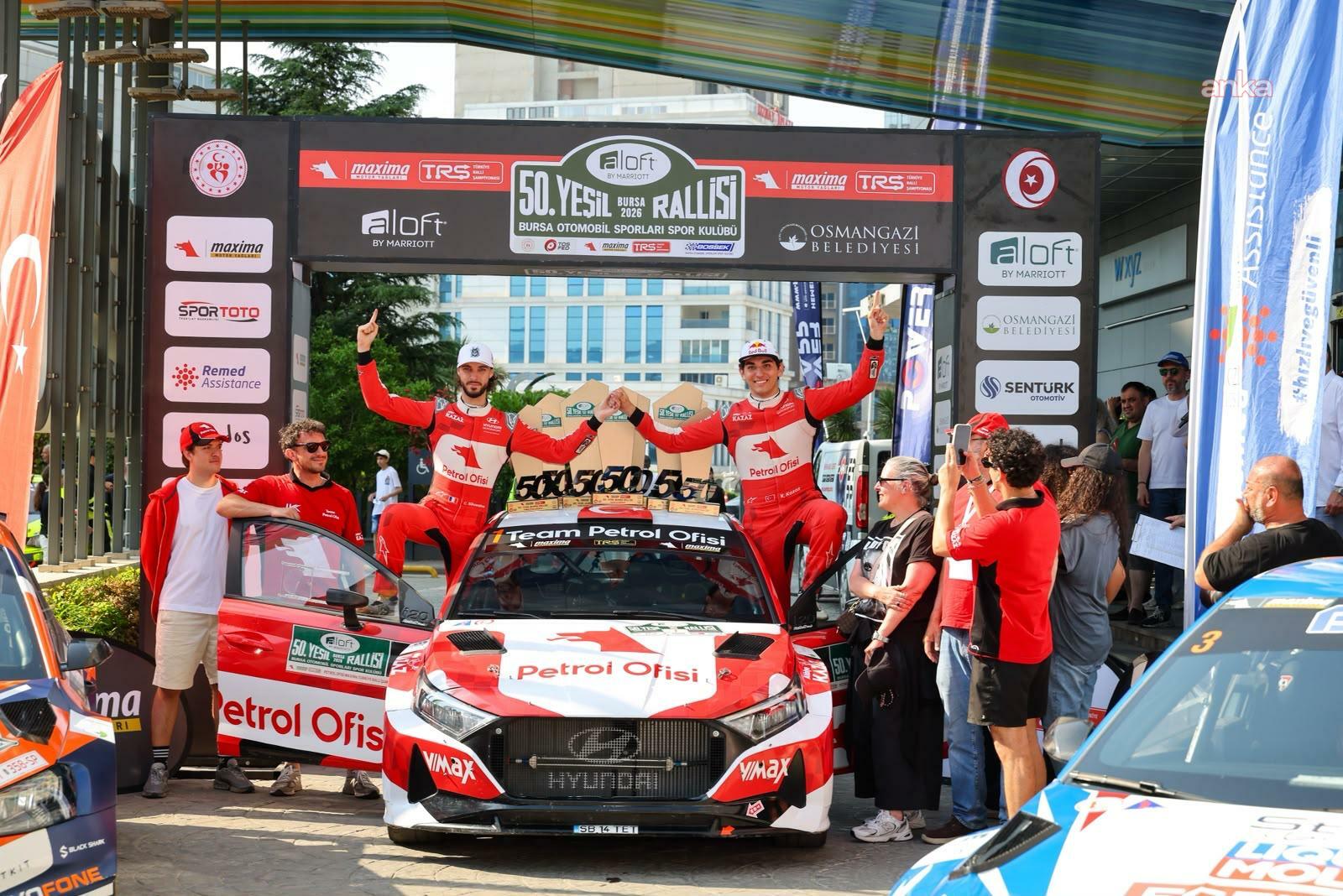 Osmangazi’de "50. Yeşil Bursa Rallisi" heyecanı