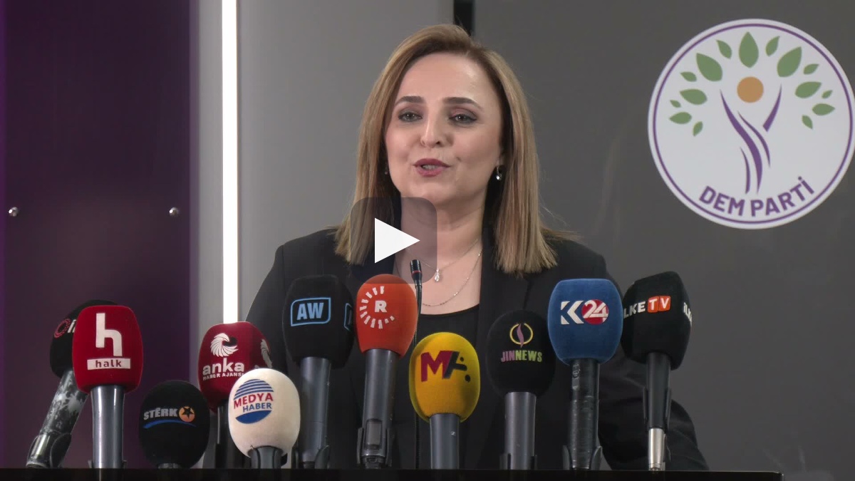 DEM Parti'den çerçeve yasa açıklaması: "Riskler artmasın diye her şey gerektiği süre içerisinde yapılmalı"