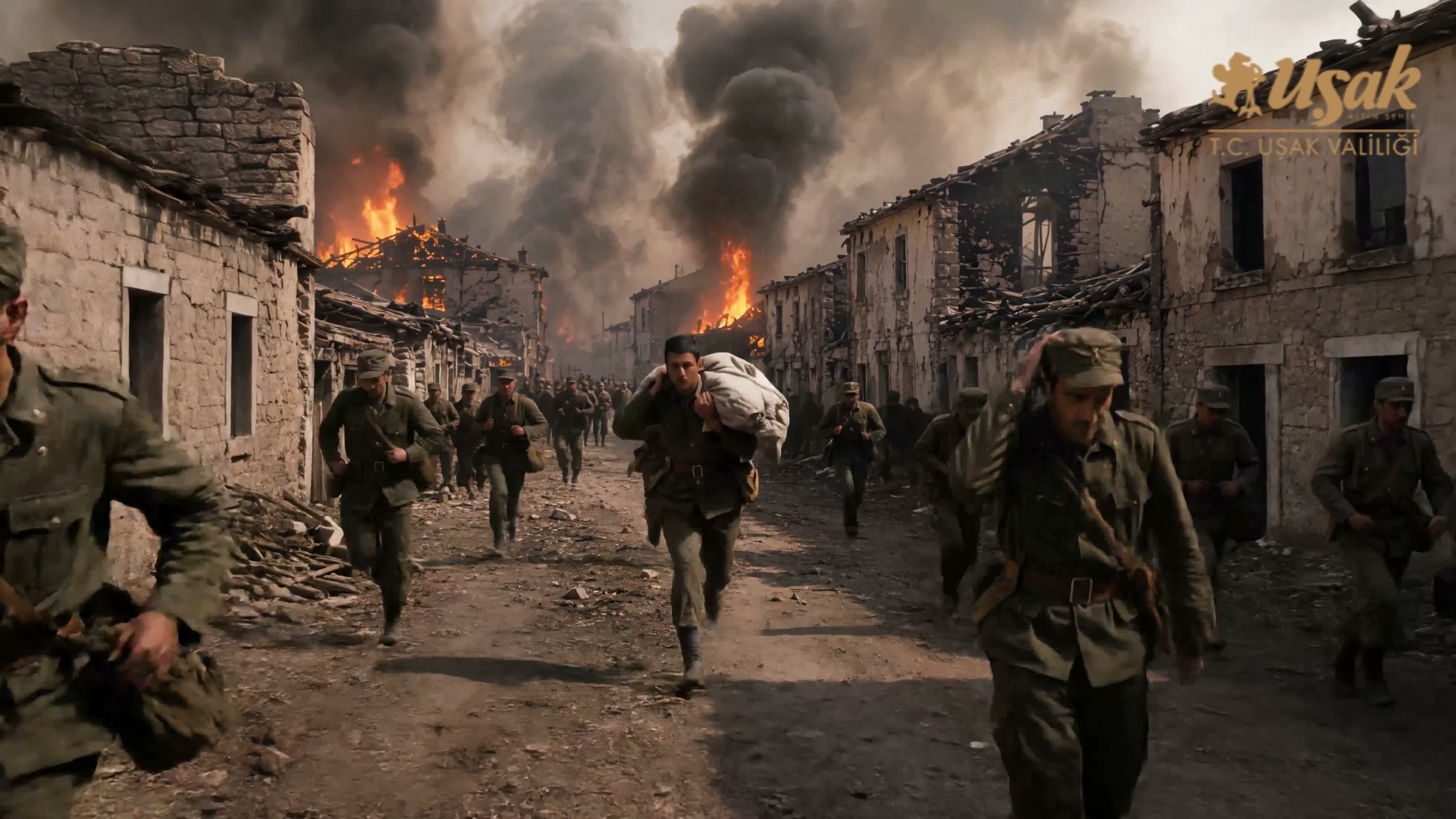 Uşak Valiliği'nden kurtuluşun 104'üncü yılına özel film