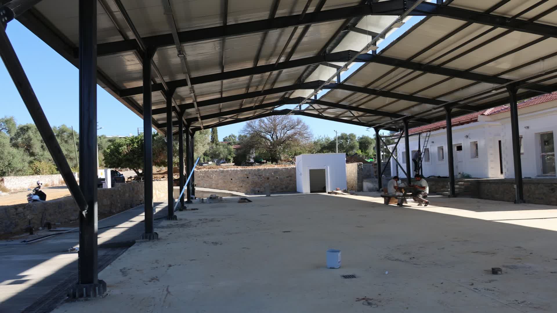 Bodrum Belediyesi’nden Pınarlıbelen’e çok amaçlı tesis: Çalışmaların yüzde 90’ı tamamlandı