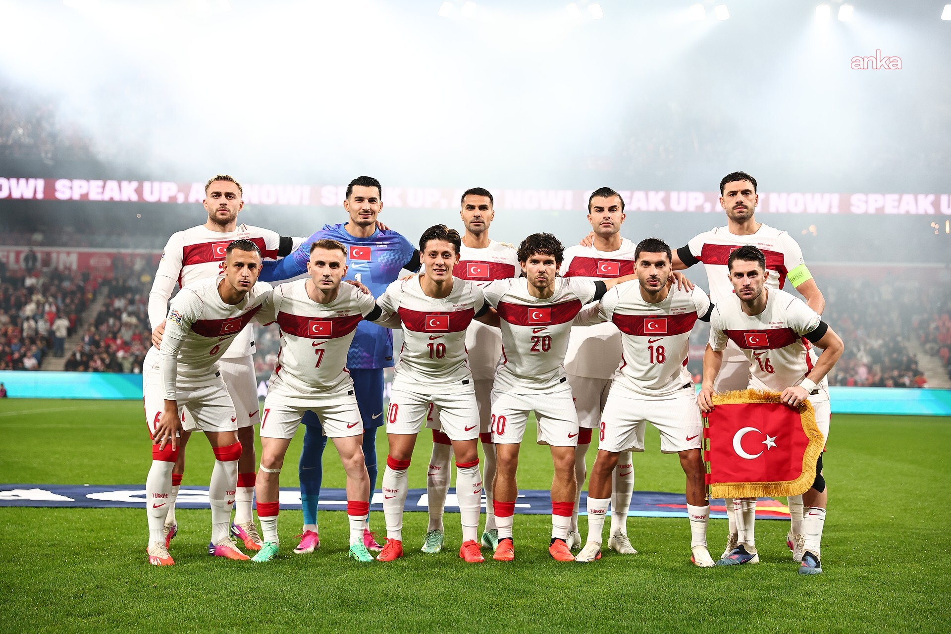 A Milli Futbol Takımı, Belçika'ya 3-0 yenildi