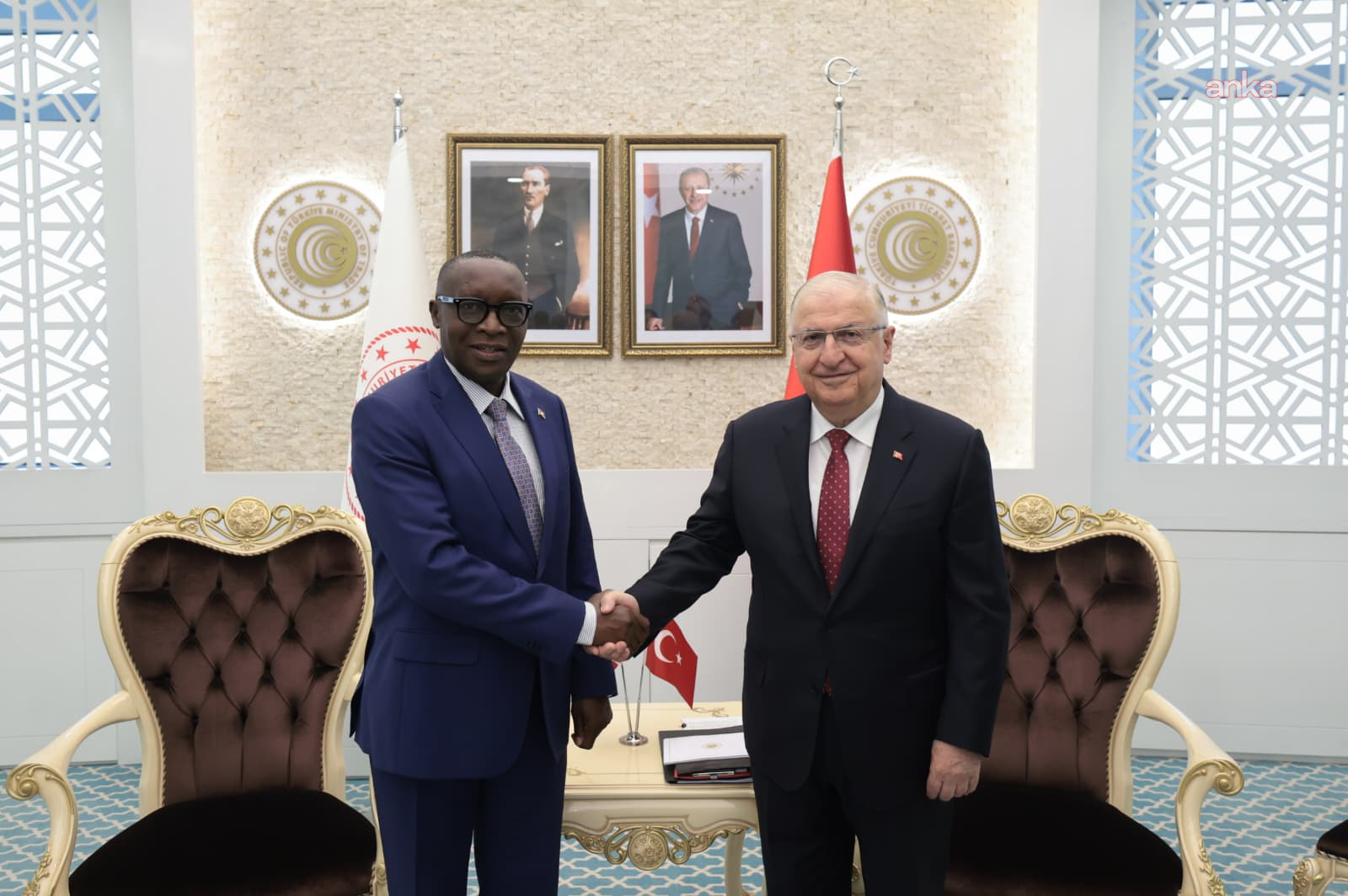 Milli Savunma Bakanı Güler, Burundi Dışişleri Bakanı Bizimana ile görüştü