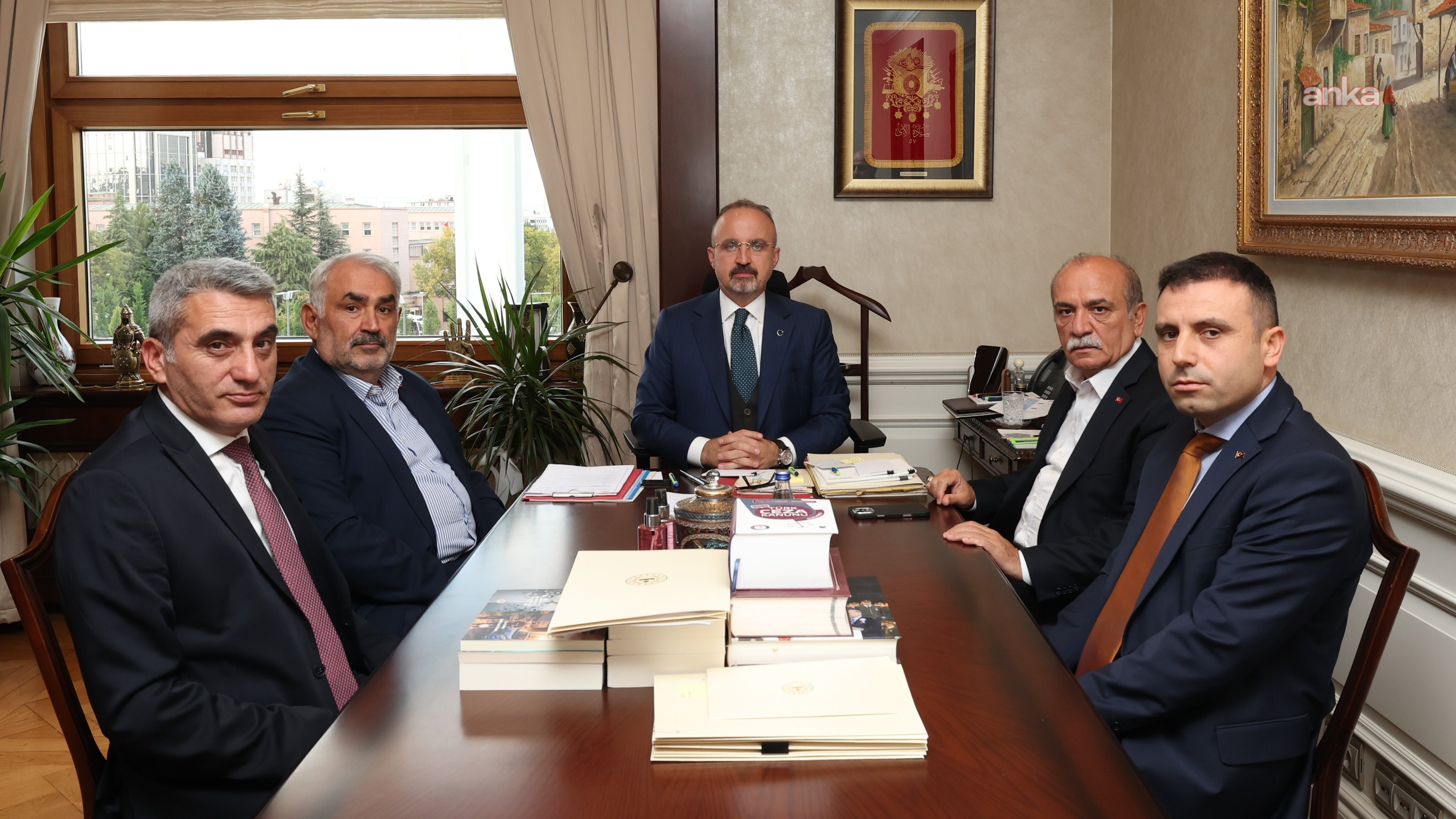 Büro Memur-Sen’den İçişleri Bakan Yardımcısı Bülent Turan’a NVİ personelinin talepleri