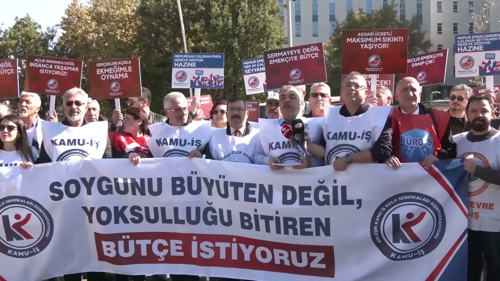 Birleşik Kamu-İş’ten bütçe tepkisi… Orhan Yıldırım: “Soygunu büyüten değil, yoksulluğu bitiren bir bütçe talep ediyoruz”