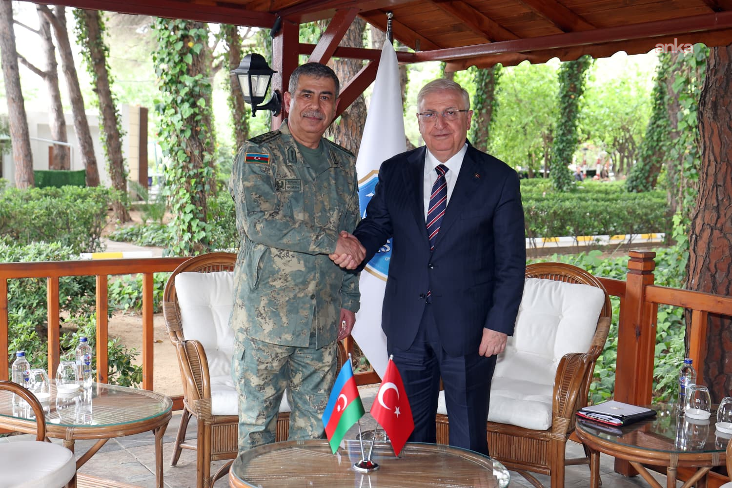 Milli Savunma Bakanı Güler, Azerbaycan Savunma Bakanı Hasanov ile görüştü